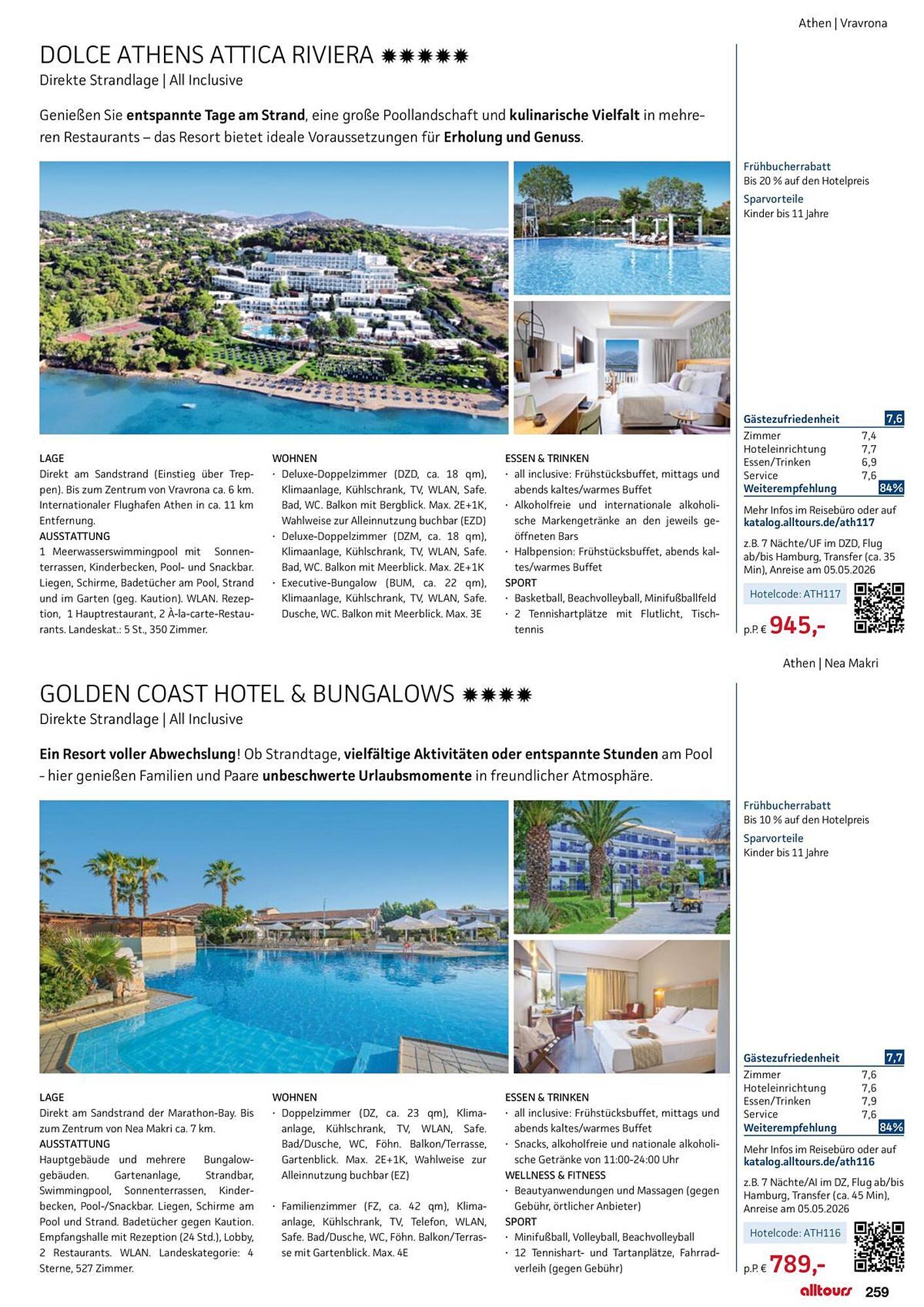 alltours Reisecenter Prospekt - Pagina 263