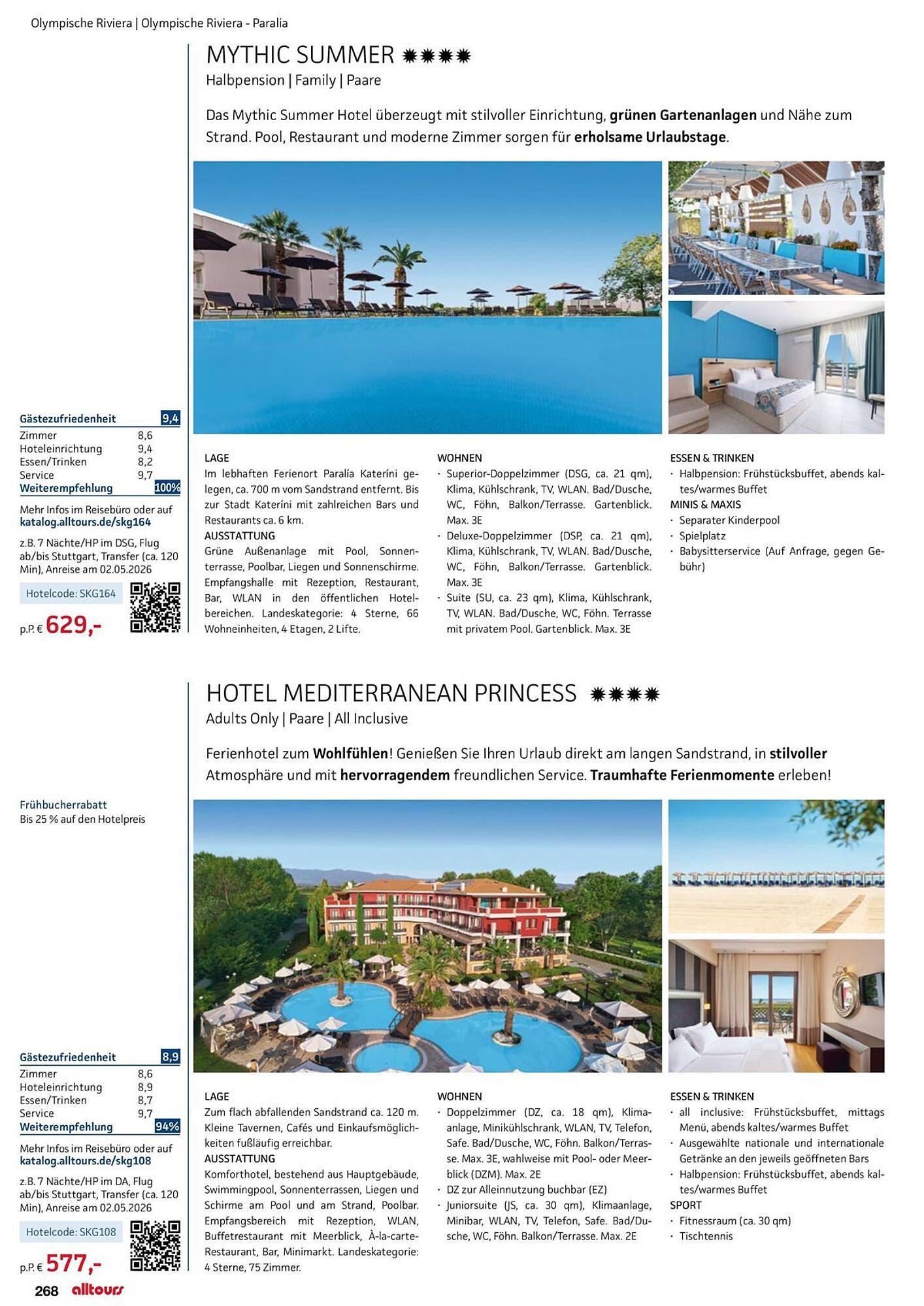 alltours Reisecenter Prospekt - Pagina 272