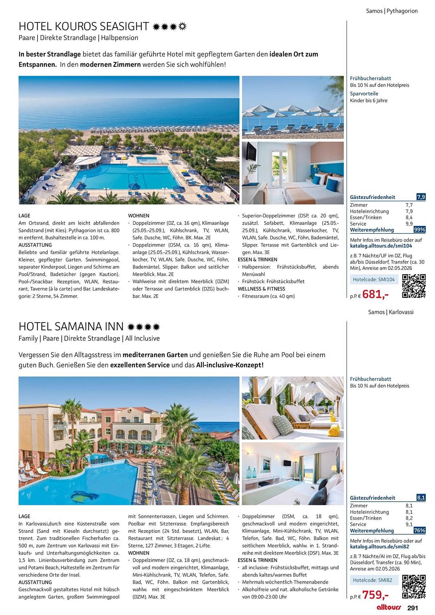 alltours Reisecenter Prospekt - Pagina 295
