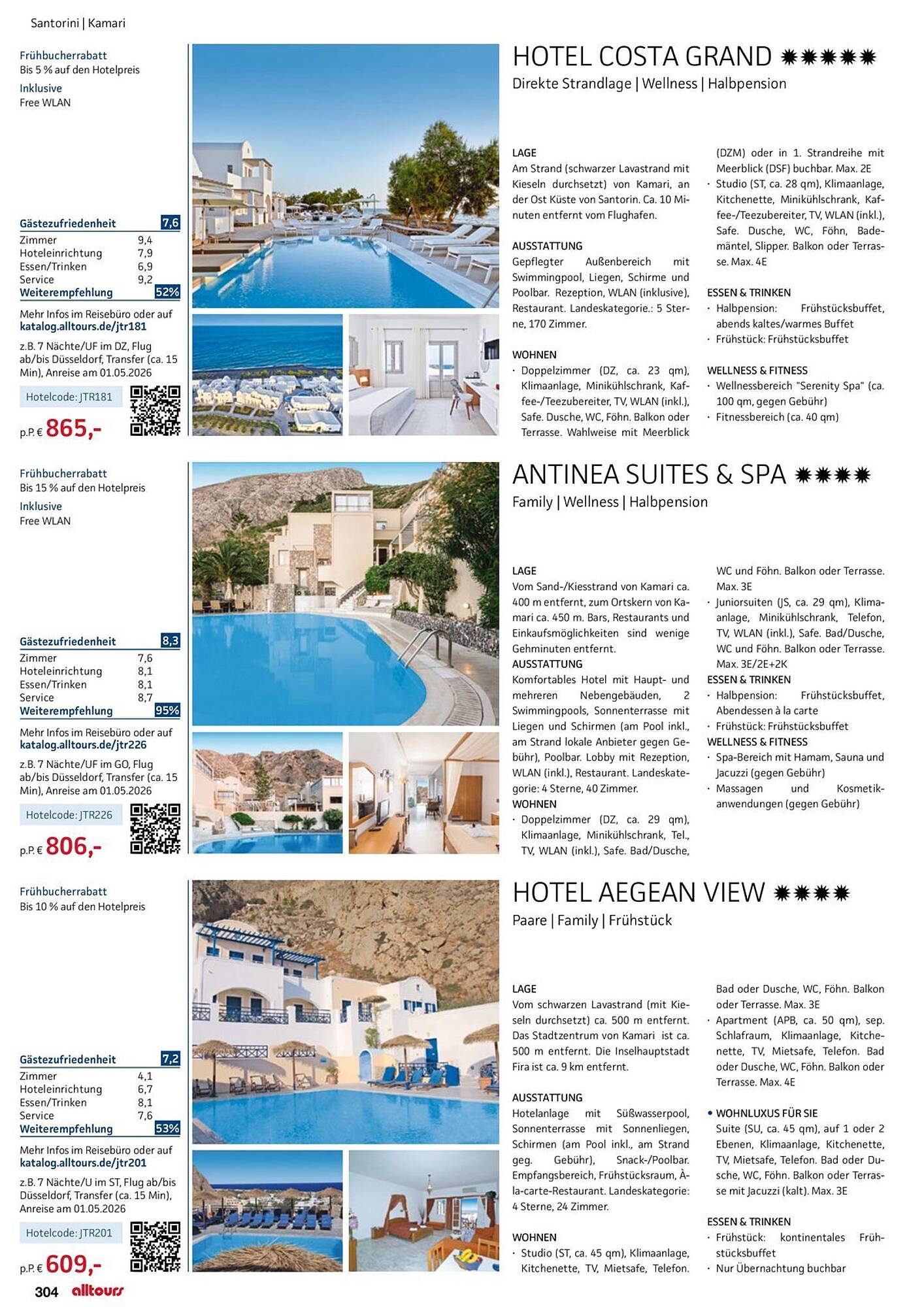 alltours Reisecenter Prospekt - Pagina 308