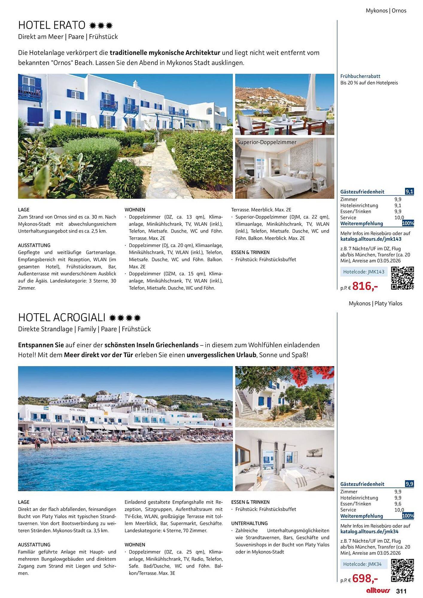 alltours Reisecenter Prospekt - Pagina 315