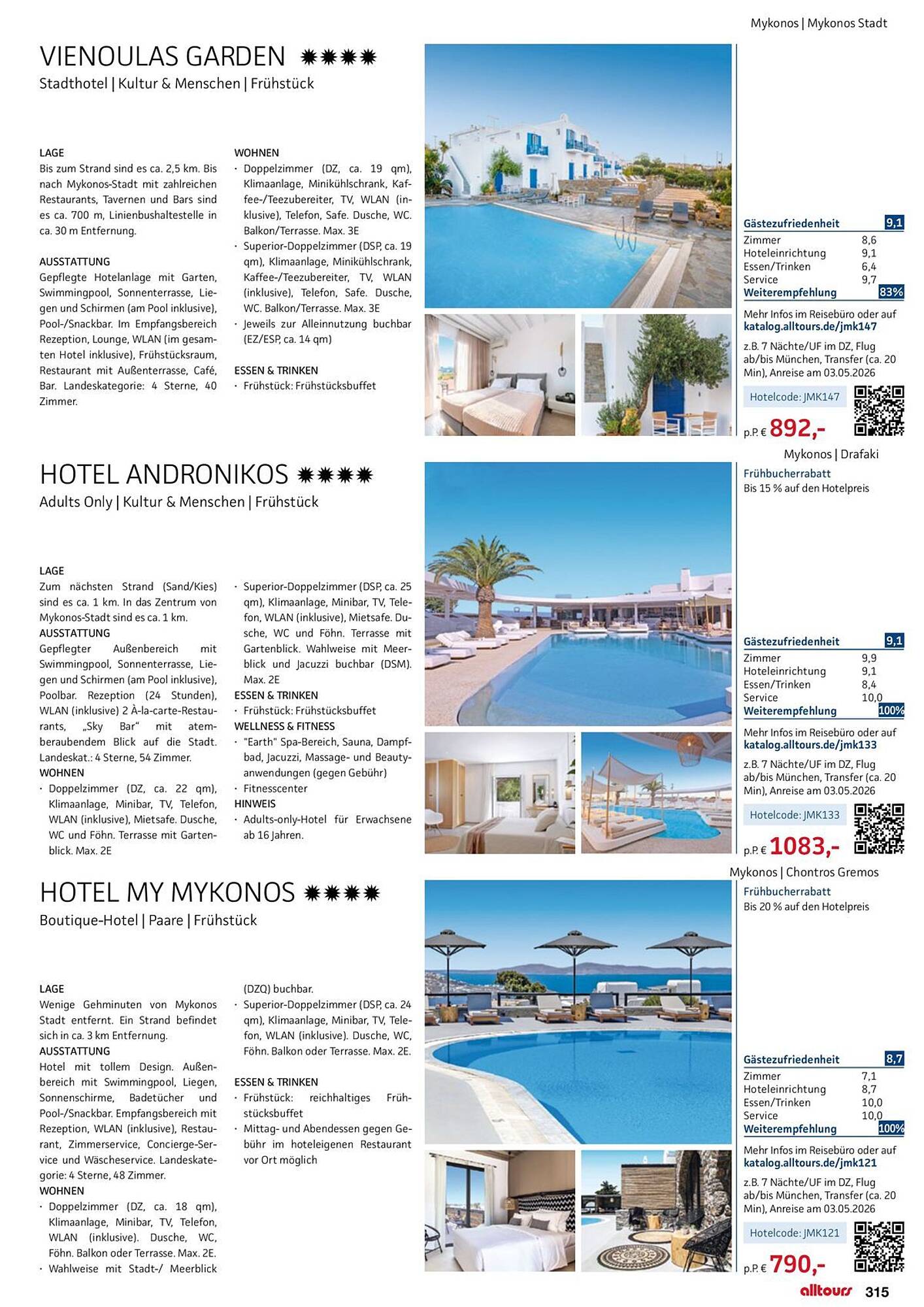alltours Reisecenter Prospekt - Pagina 319