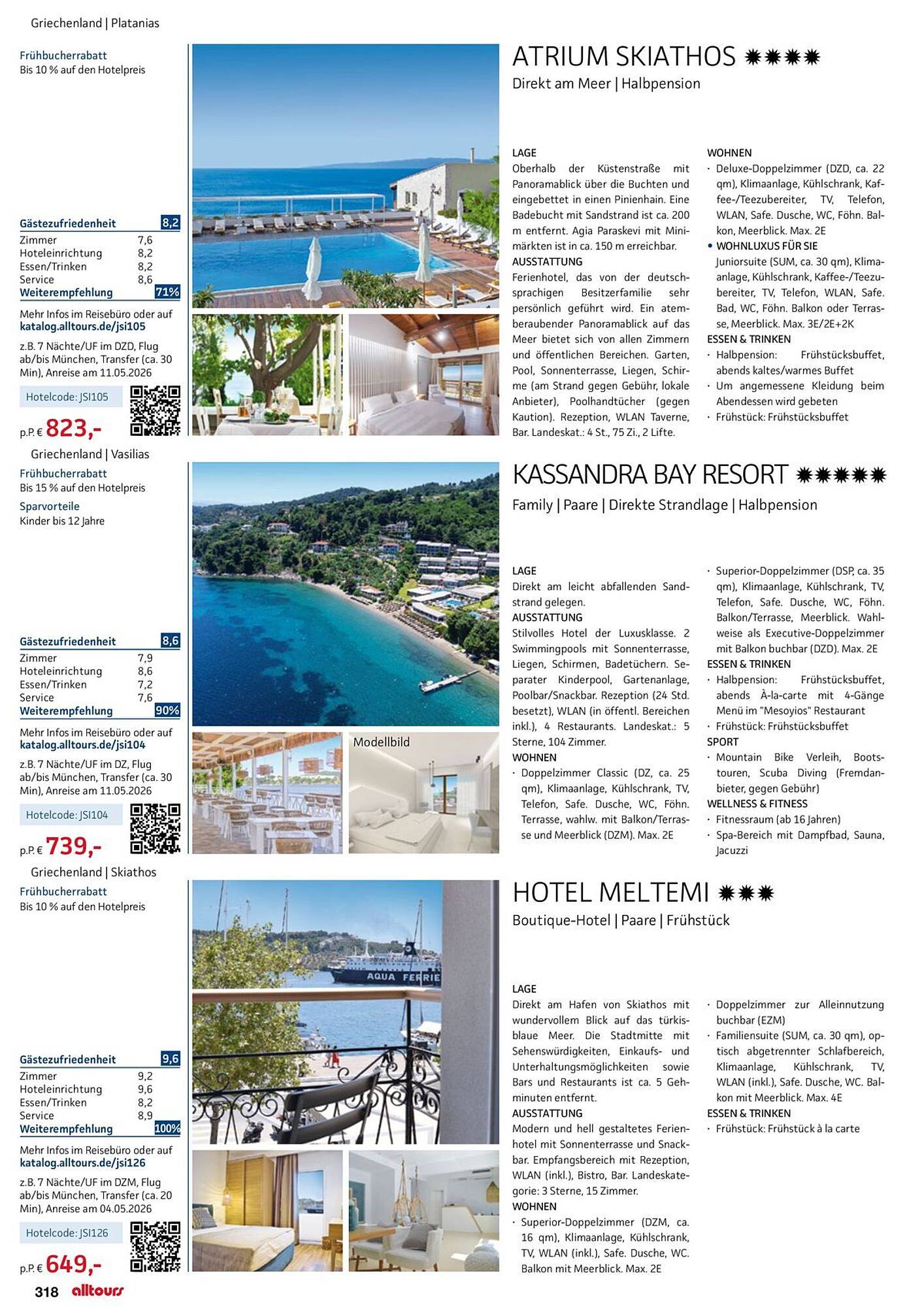 alltours Reisecenter Prospekt - Pagina 322