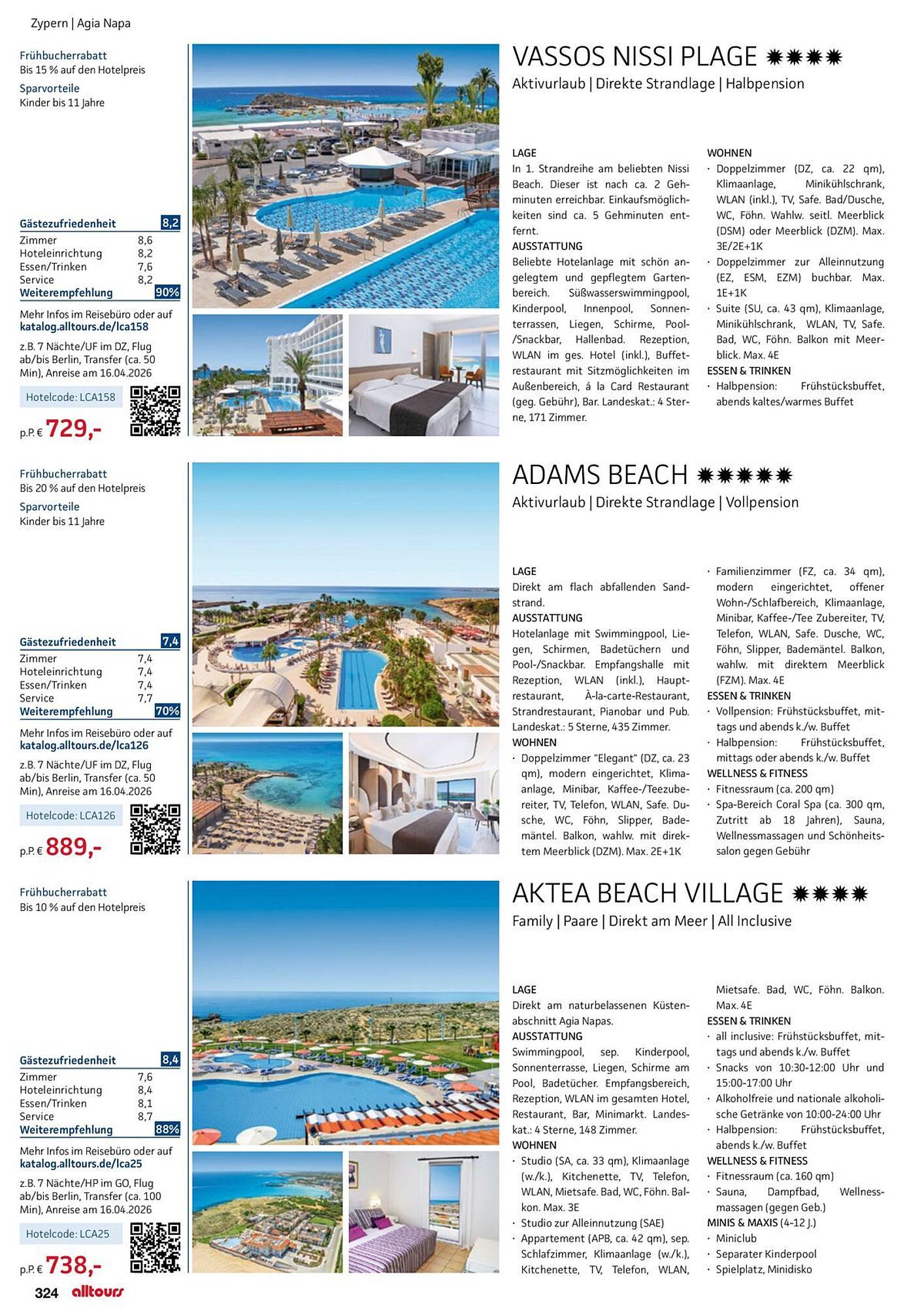 alltours Reisecenter Prospekt - Pagina 328