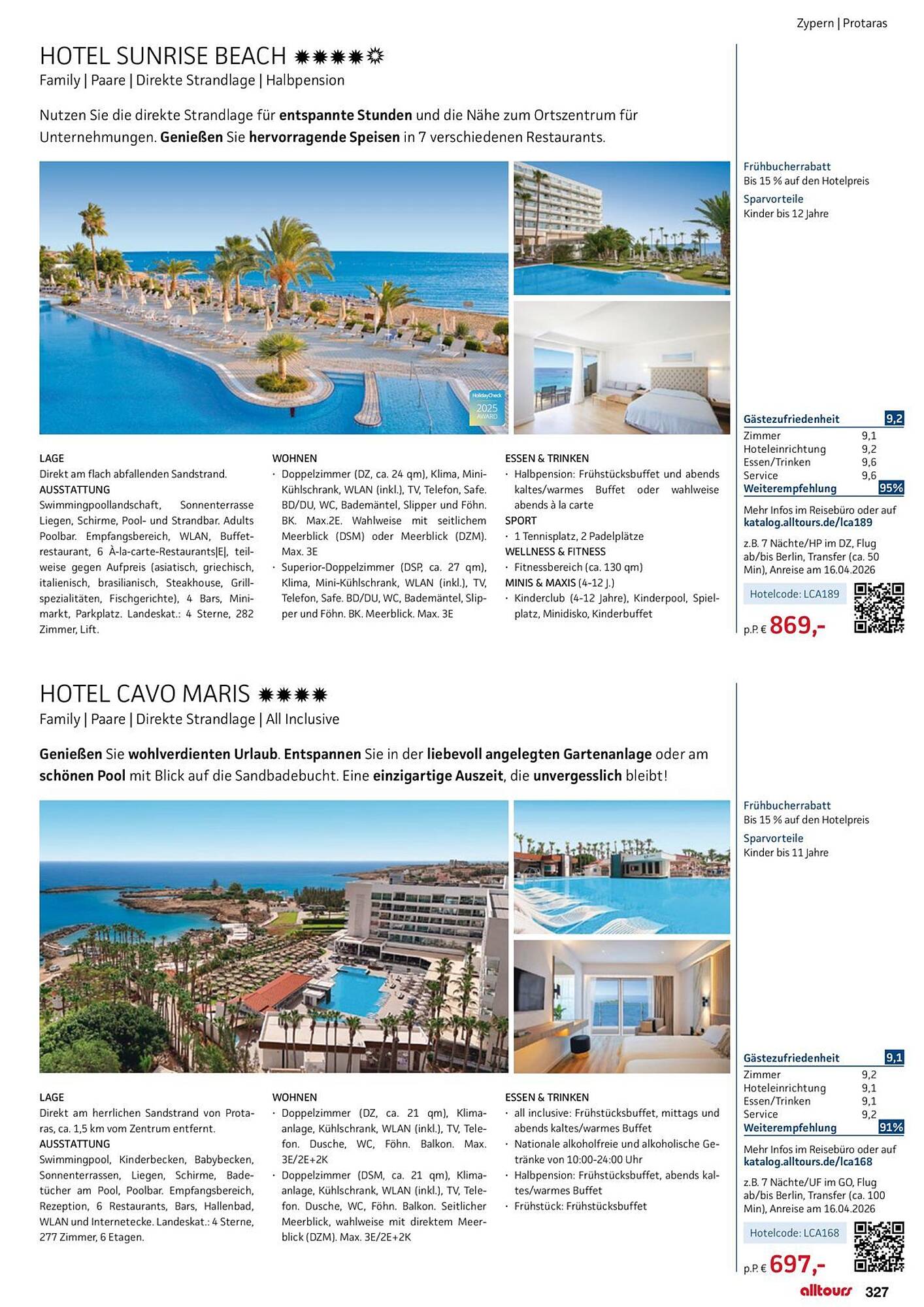 alltours Reisecenter Prospekt - Pagina 331