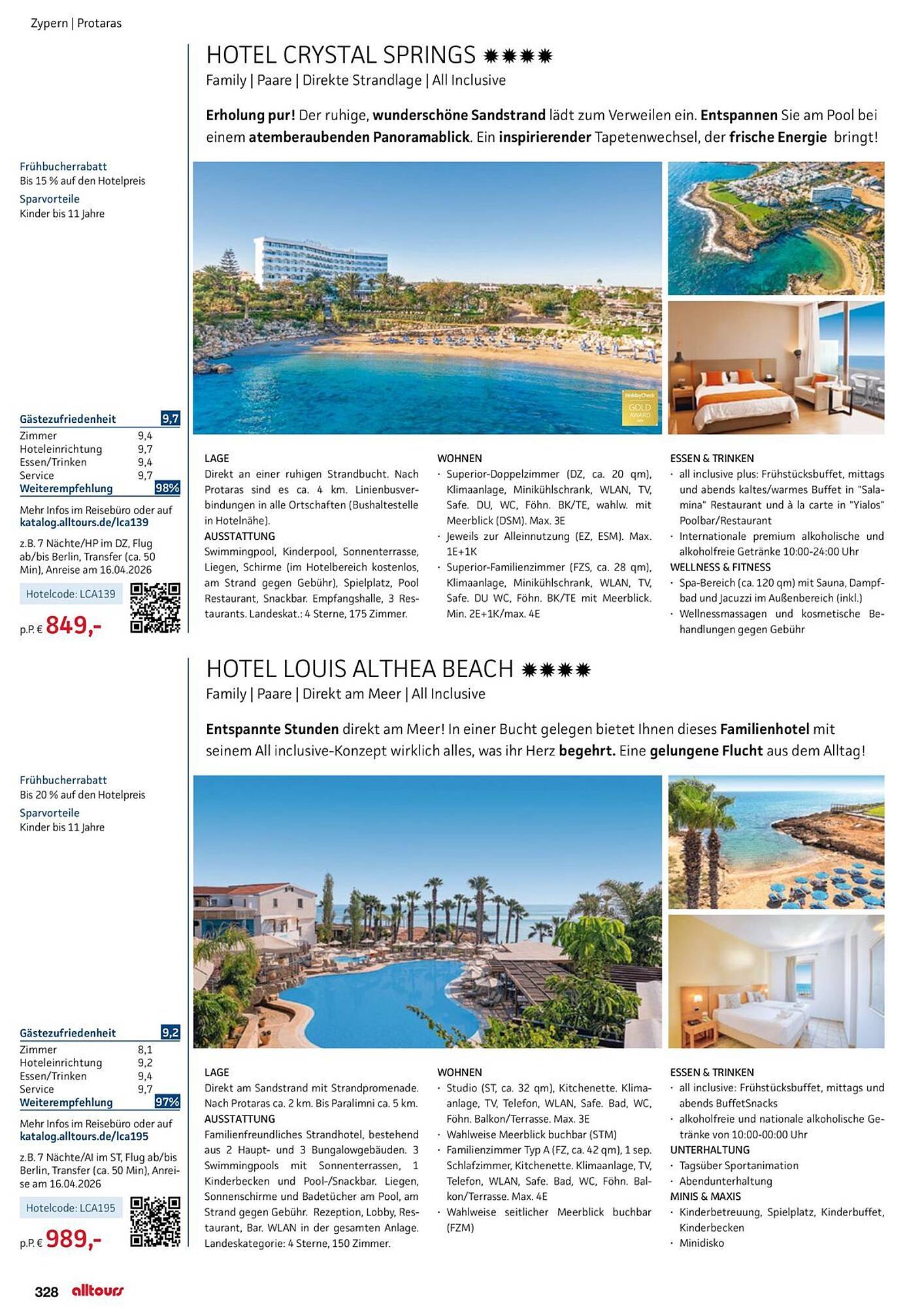 alltours Reisecenter Prospekt - Pagina 332