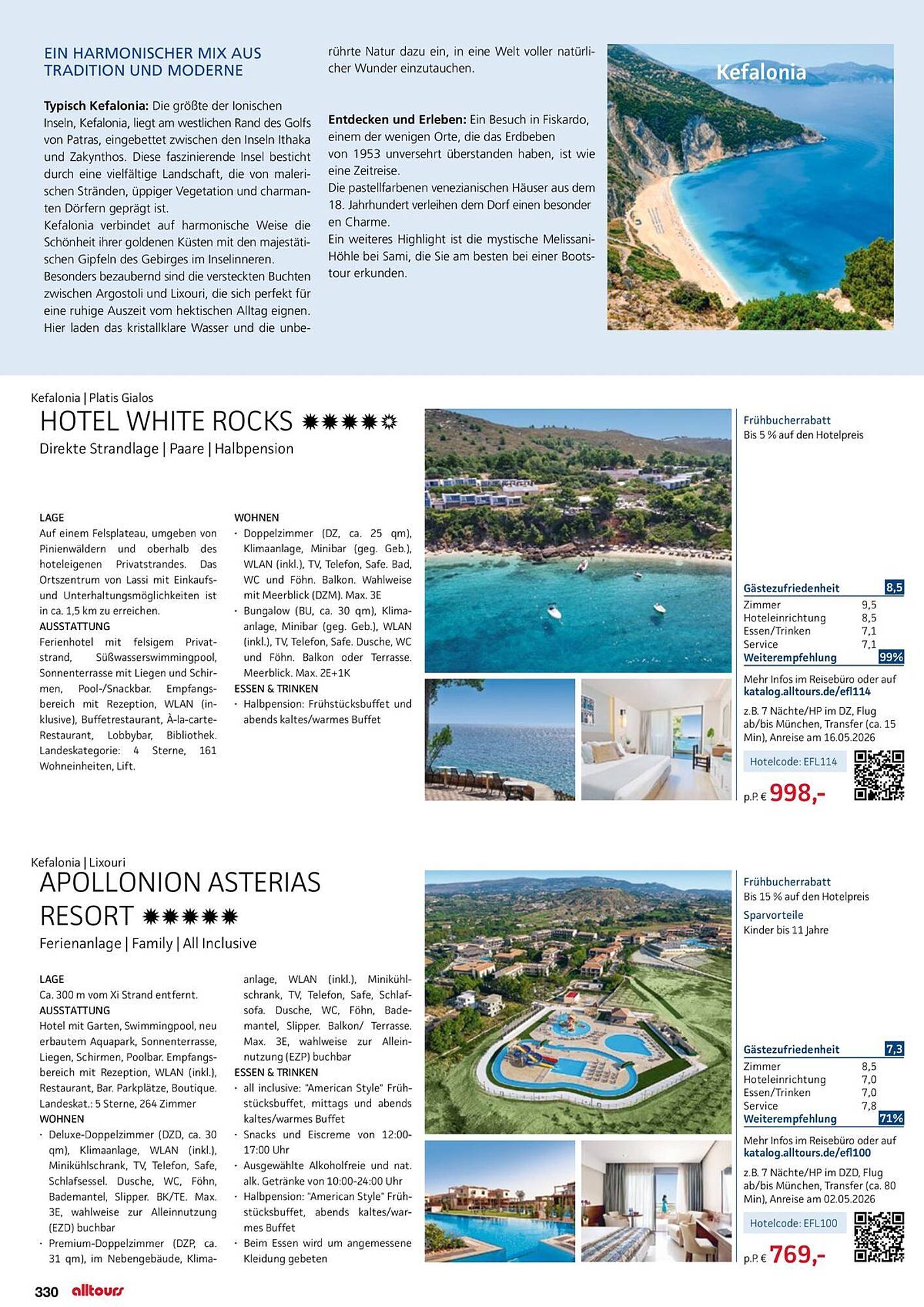 alltours Reisecenter Prospekt - Pagina 334