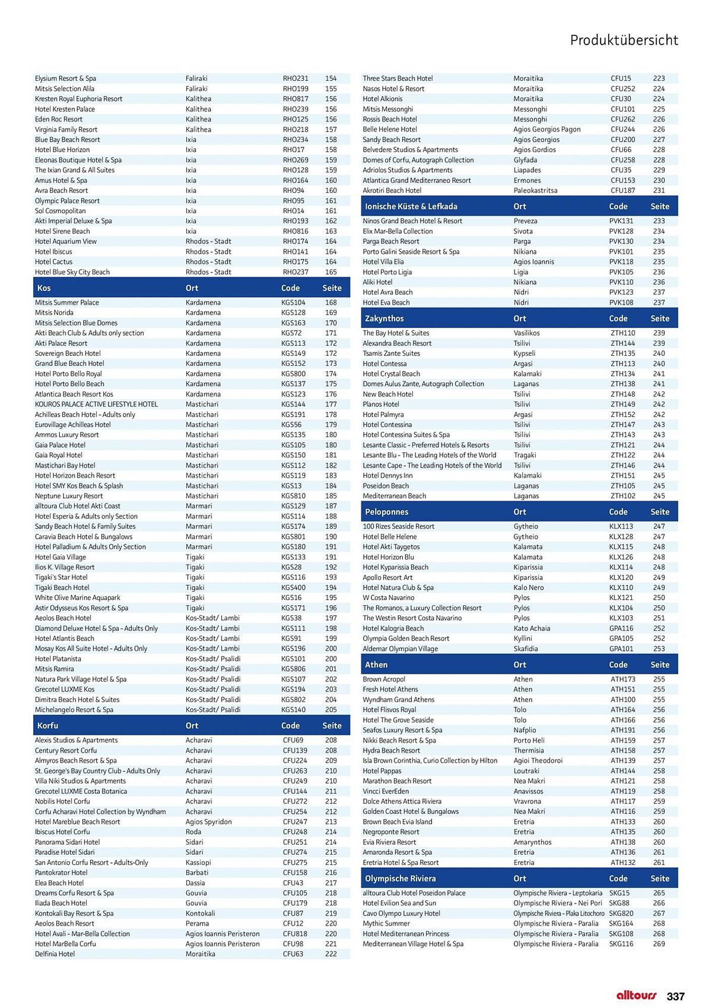 alltours Reisecenter Prospekt - Pagina 341