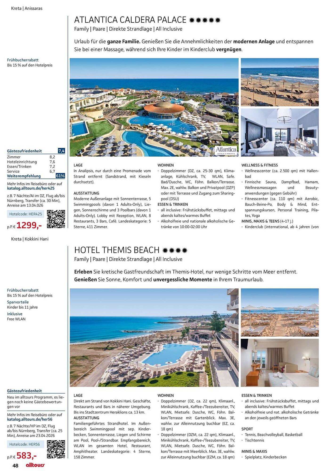 alltours Reisecenter Prospekt - Pagina 50