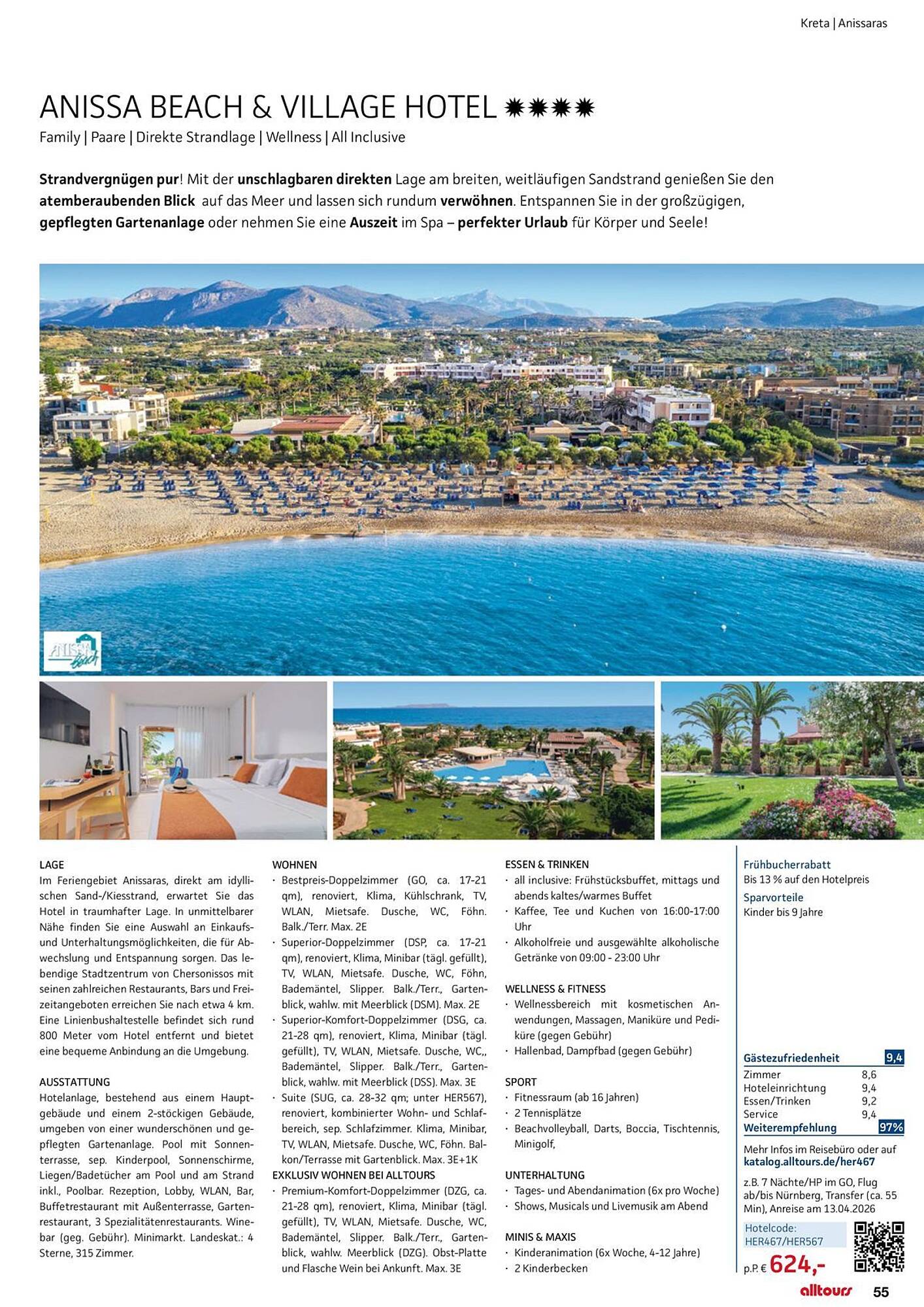 alltours Reisecenter Prospekt - Pagina 58
