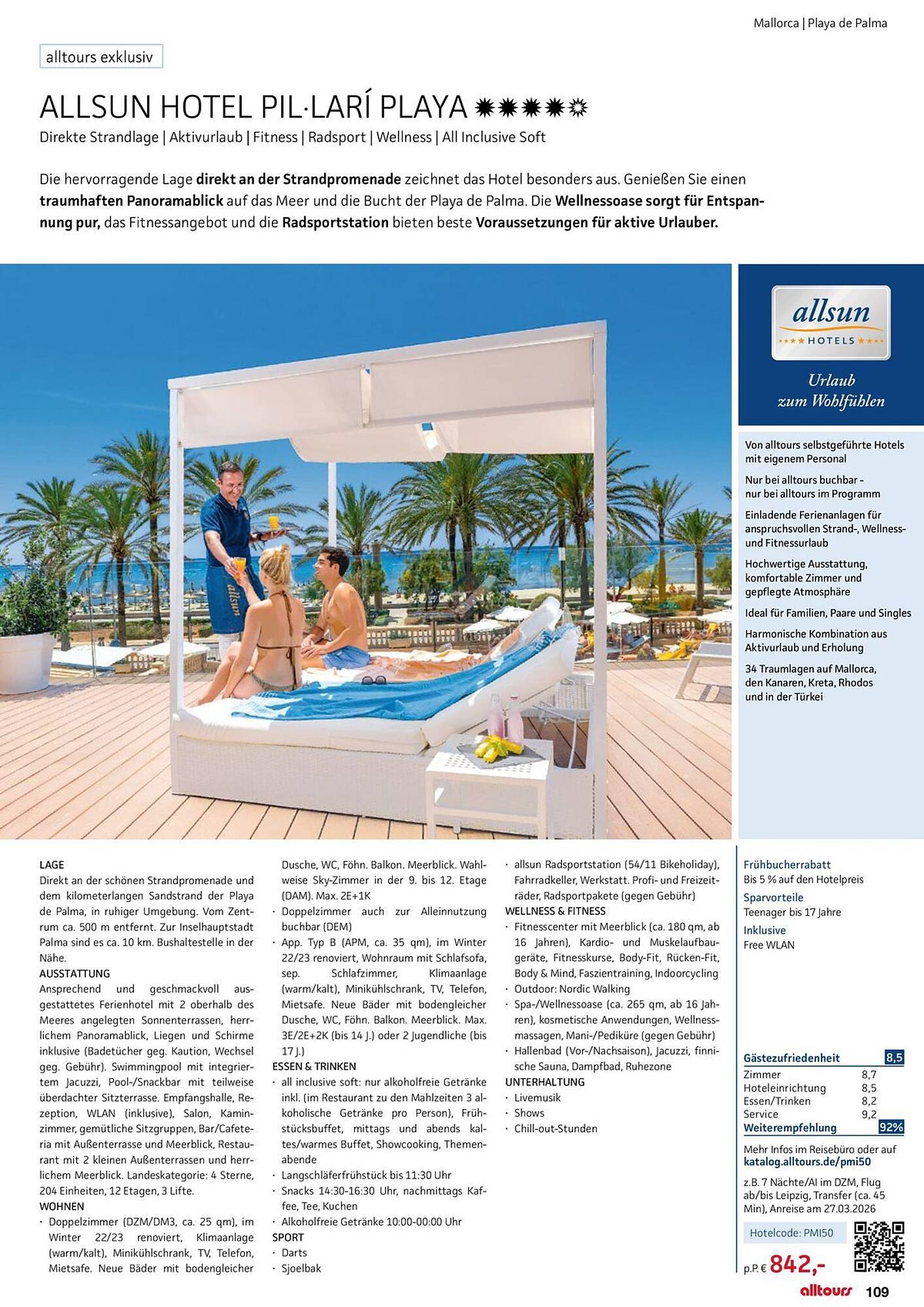 alltours Reisecenter Prospekt - Pagina 109