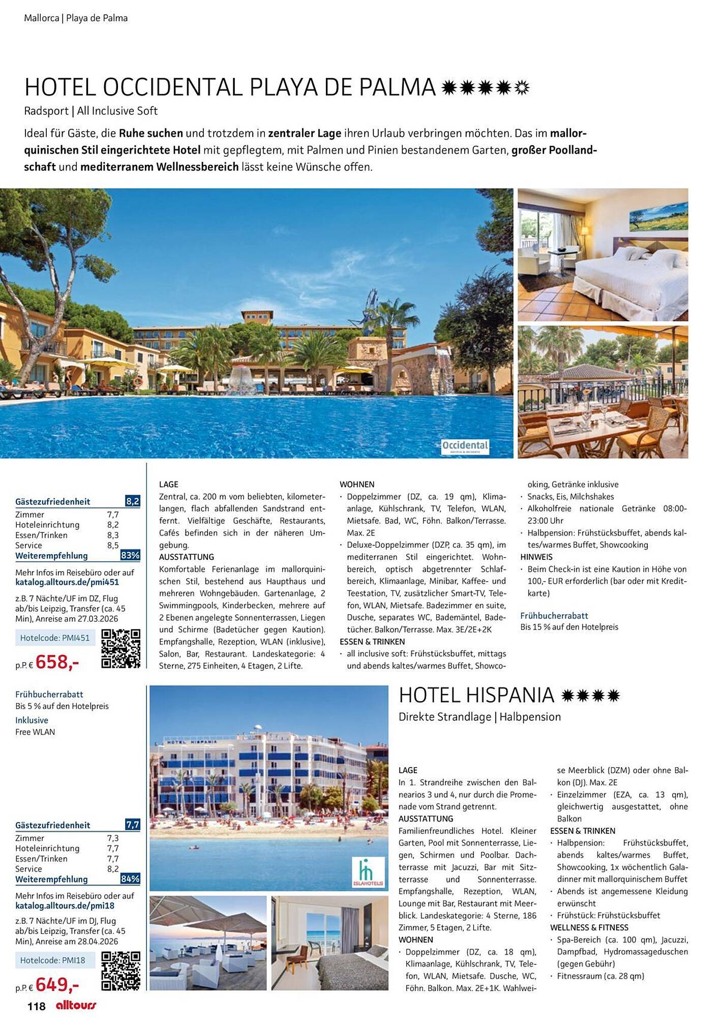 alltours Reisecenter Prospekt - Pagina 118