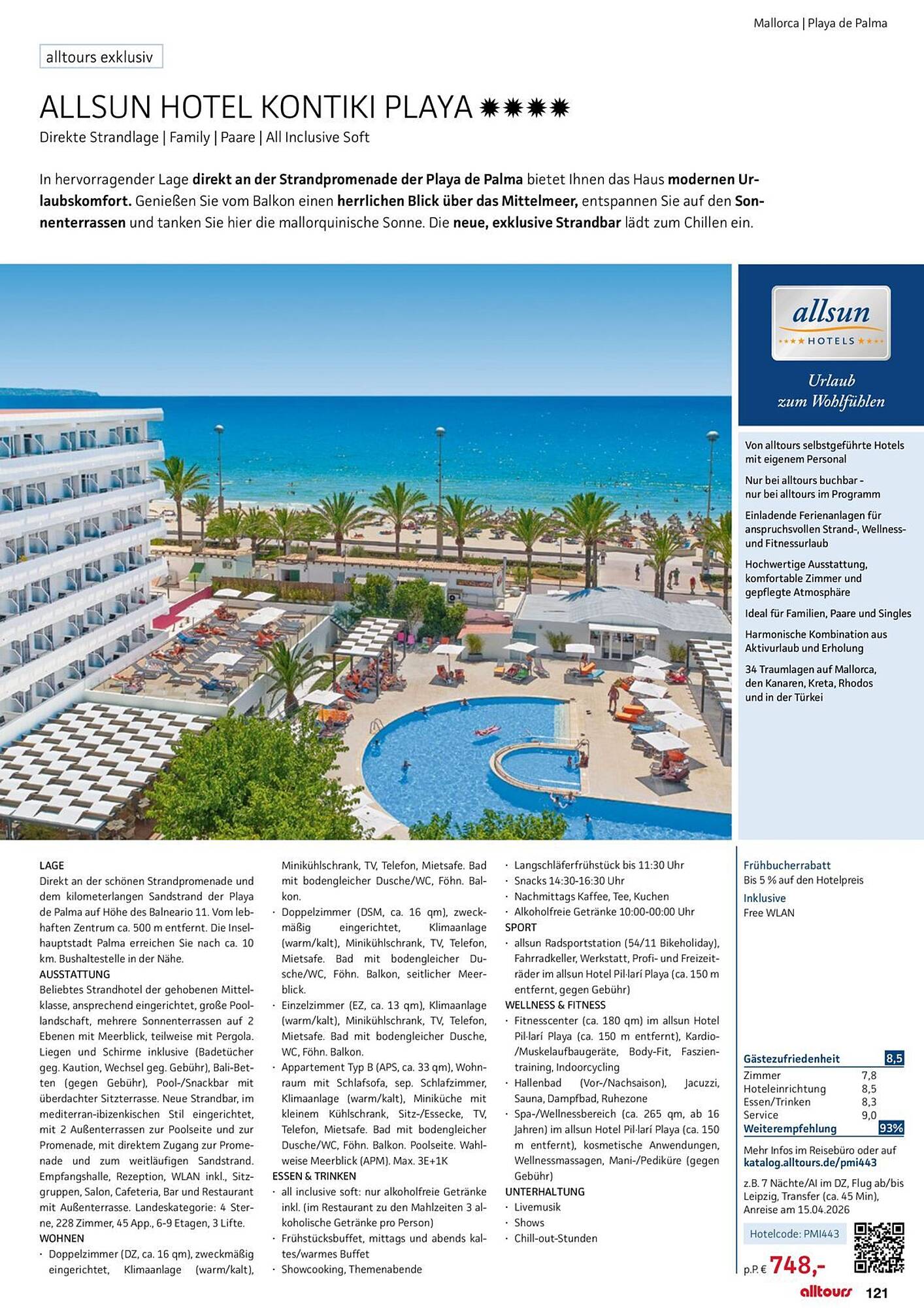 alltours Reisecenter Prospekt - Pagina 121