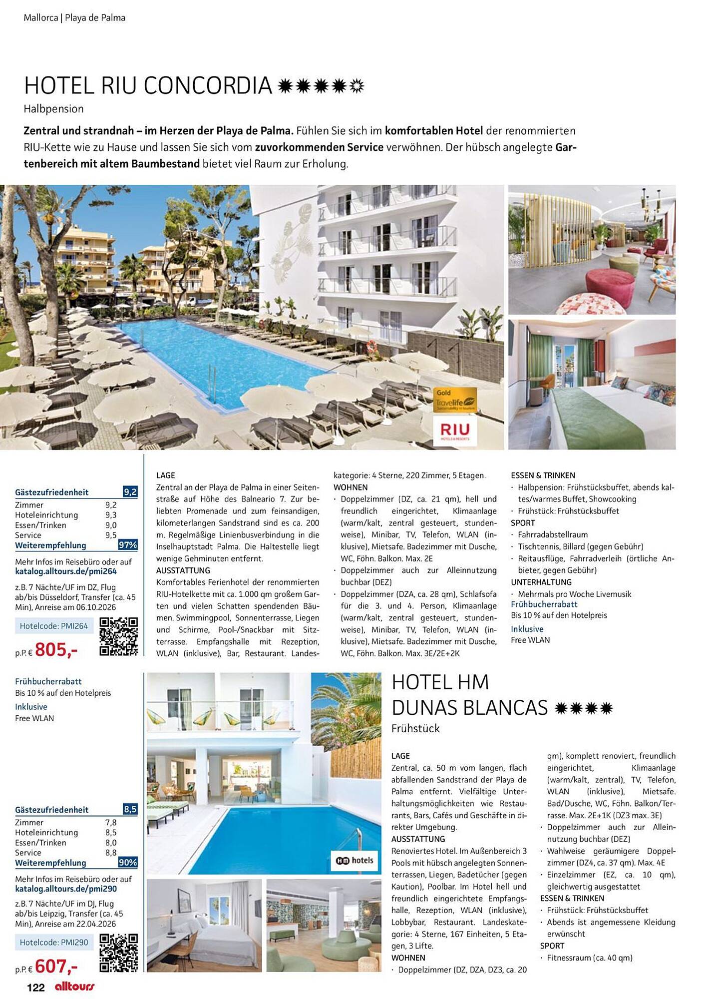 alltours Reisecenter Prospekt - Pagina 122