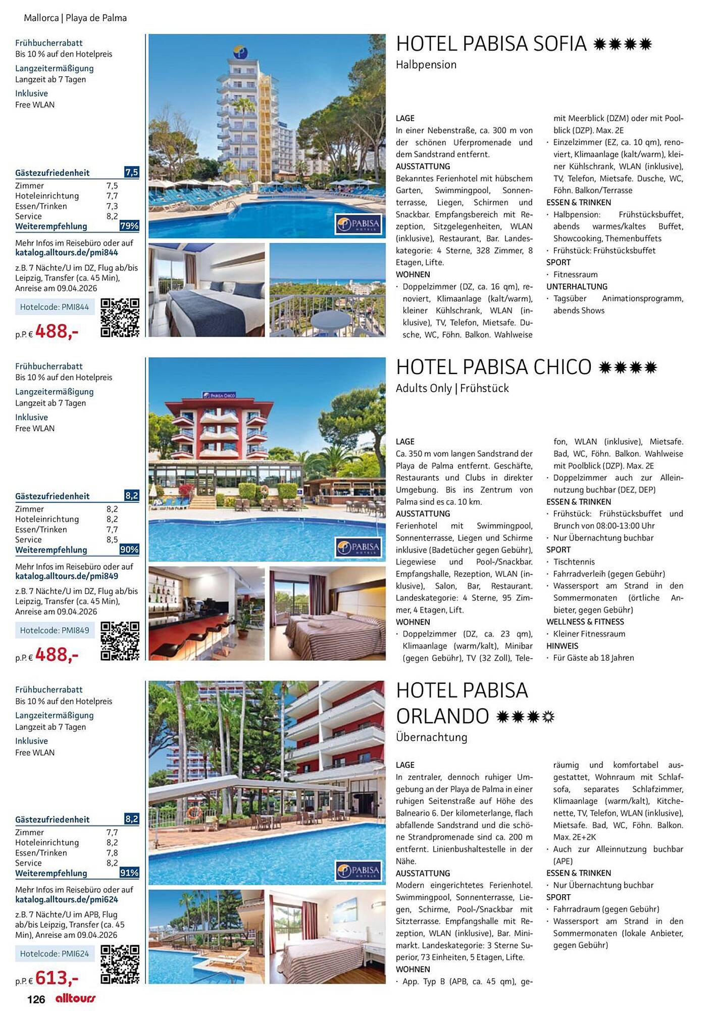 alltours Reisecenter Prospekt - Pagina 126