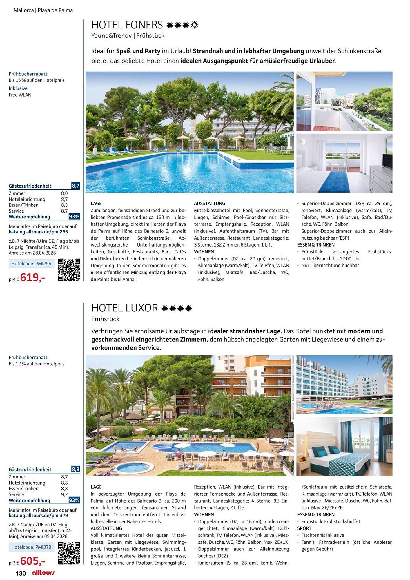 alltours Reisecenter Prospekt - Pagina 130