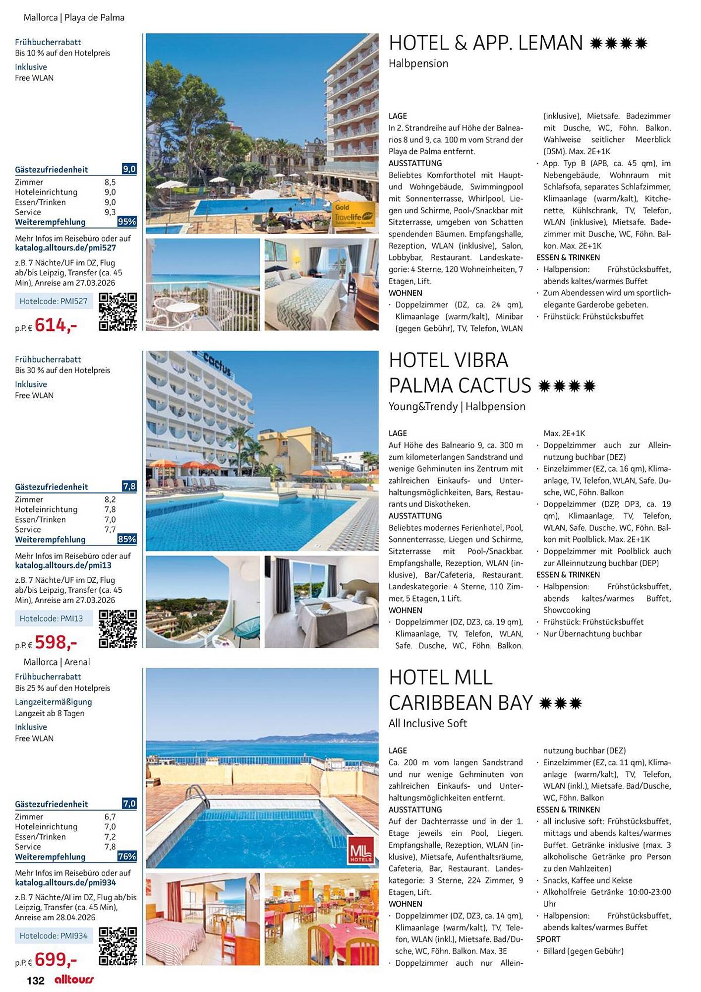 alltours Reisecenter Prospekt - Pagina 132