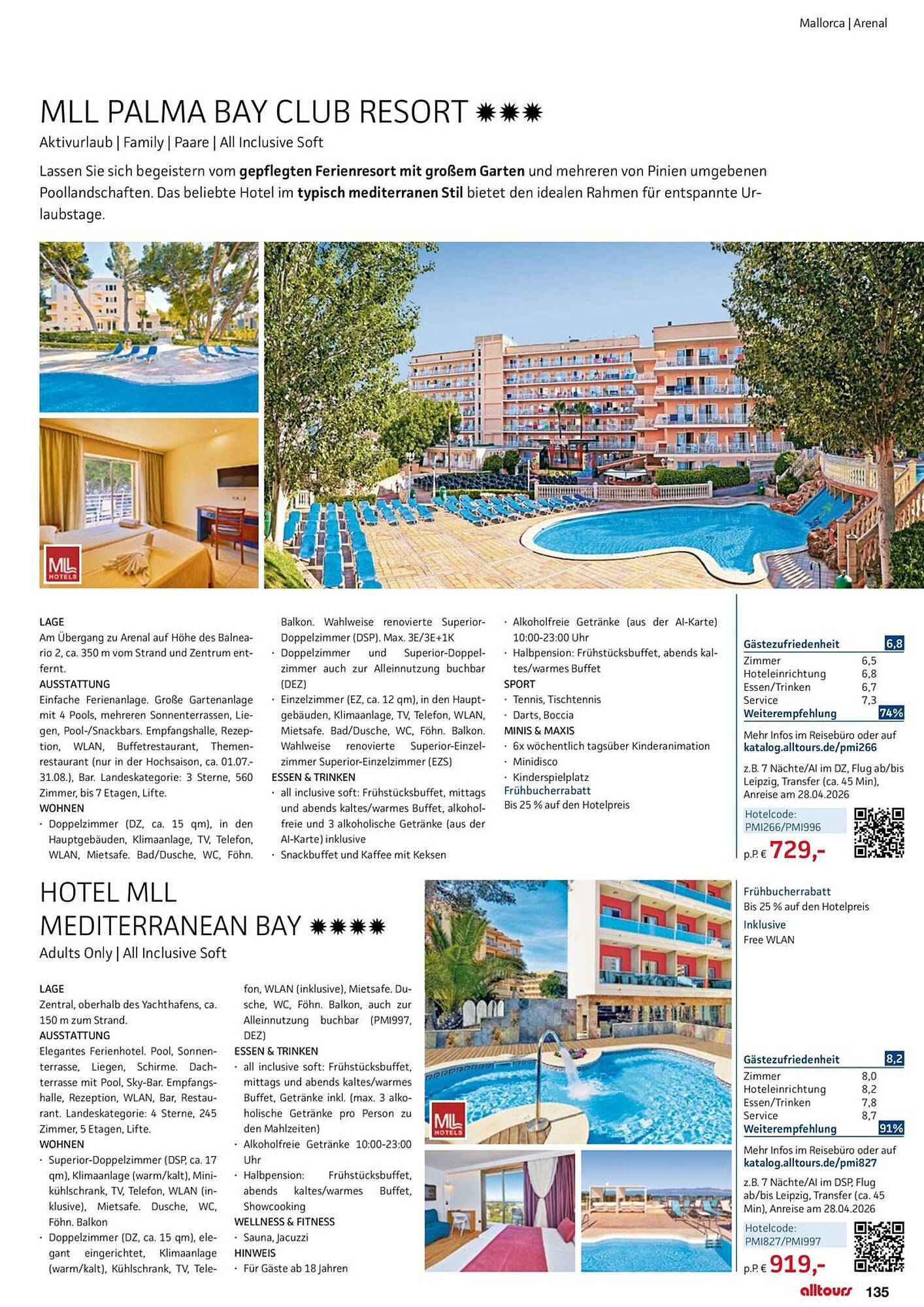 alltours Reisecenter Prospekt - Pagina 135