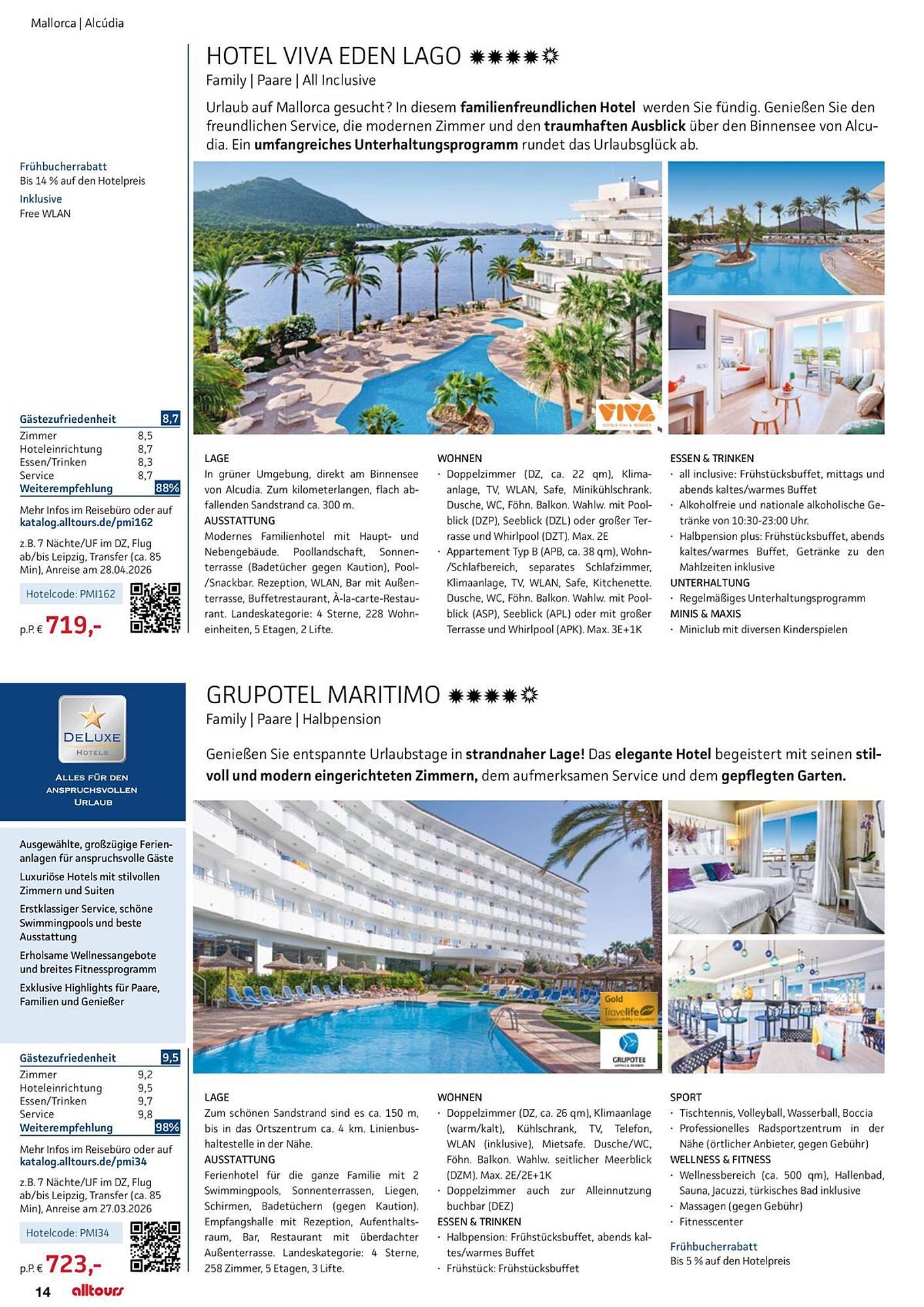 alltours Reisecenter Prospekt - Pagina 14