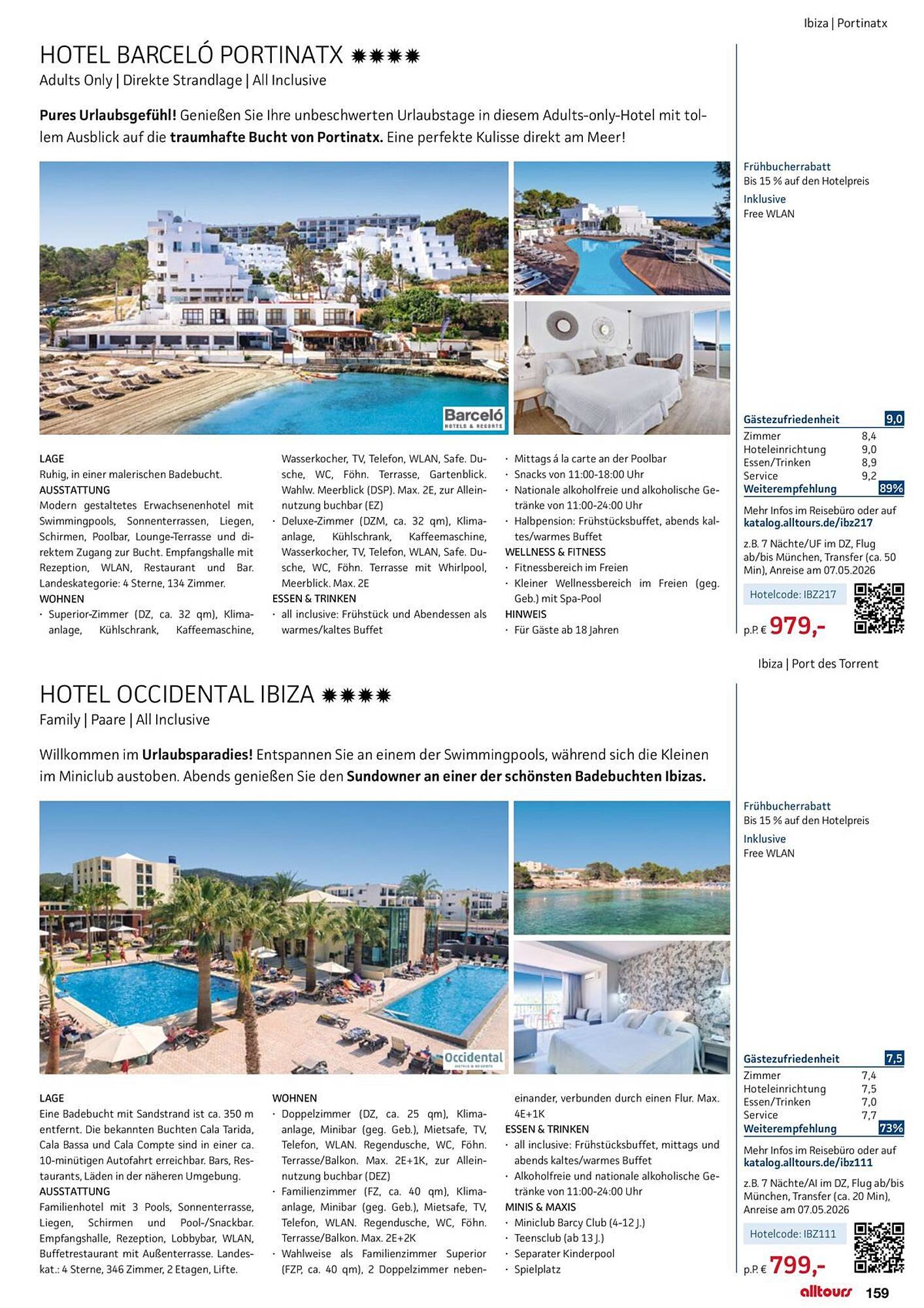 alltours Reisecenter Prospekt - Pagina 159