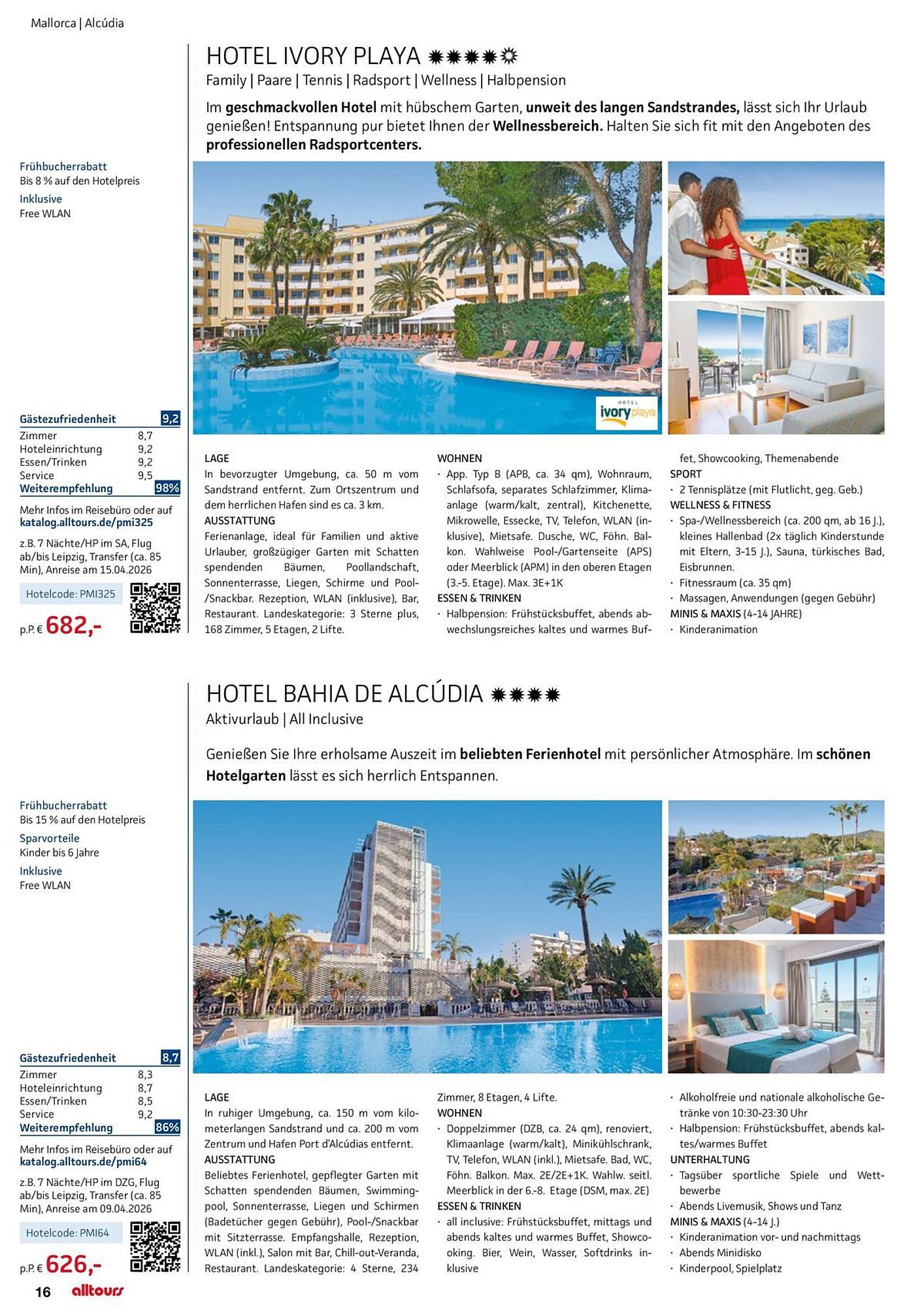 alltours Reisecenter Prospekt - Pagina 16