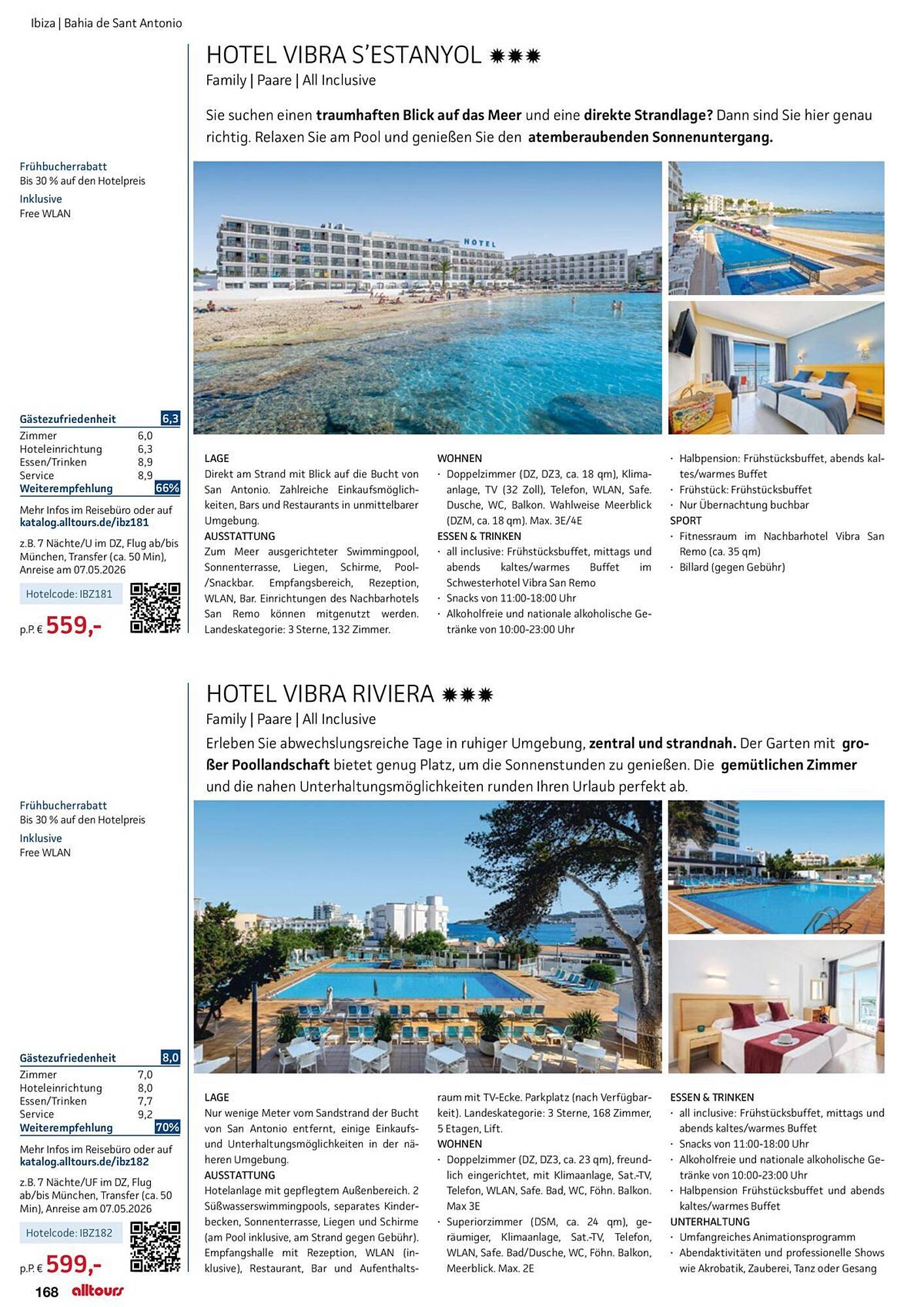 alltours Reisecenter Prospekt - Pagina 168