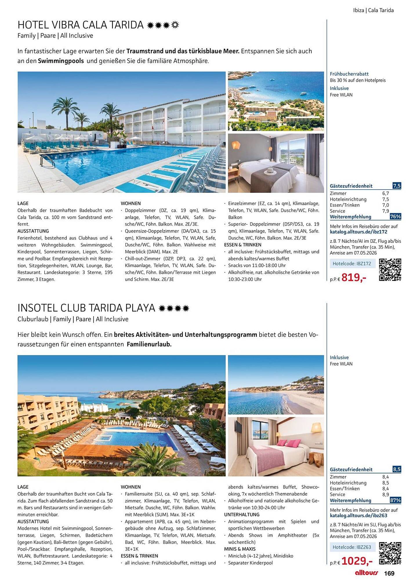 alltours Reisecenter Prospekt - Pagina 169