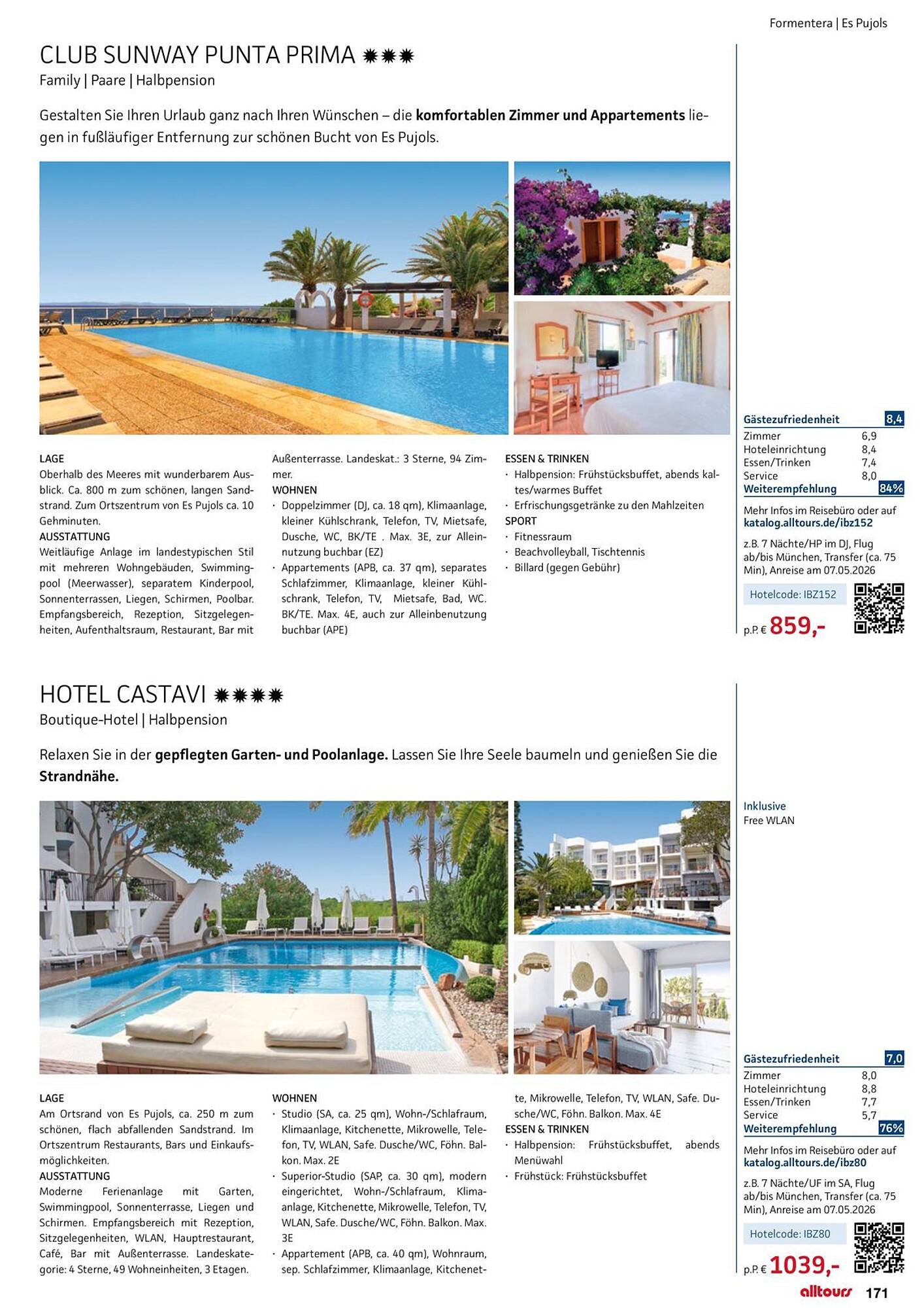 alltours Reisecenter Prospekt - Pagina 171