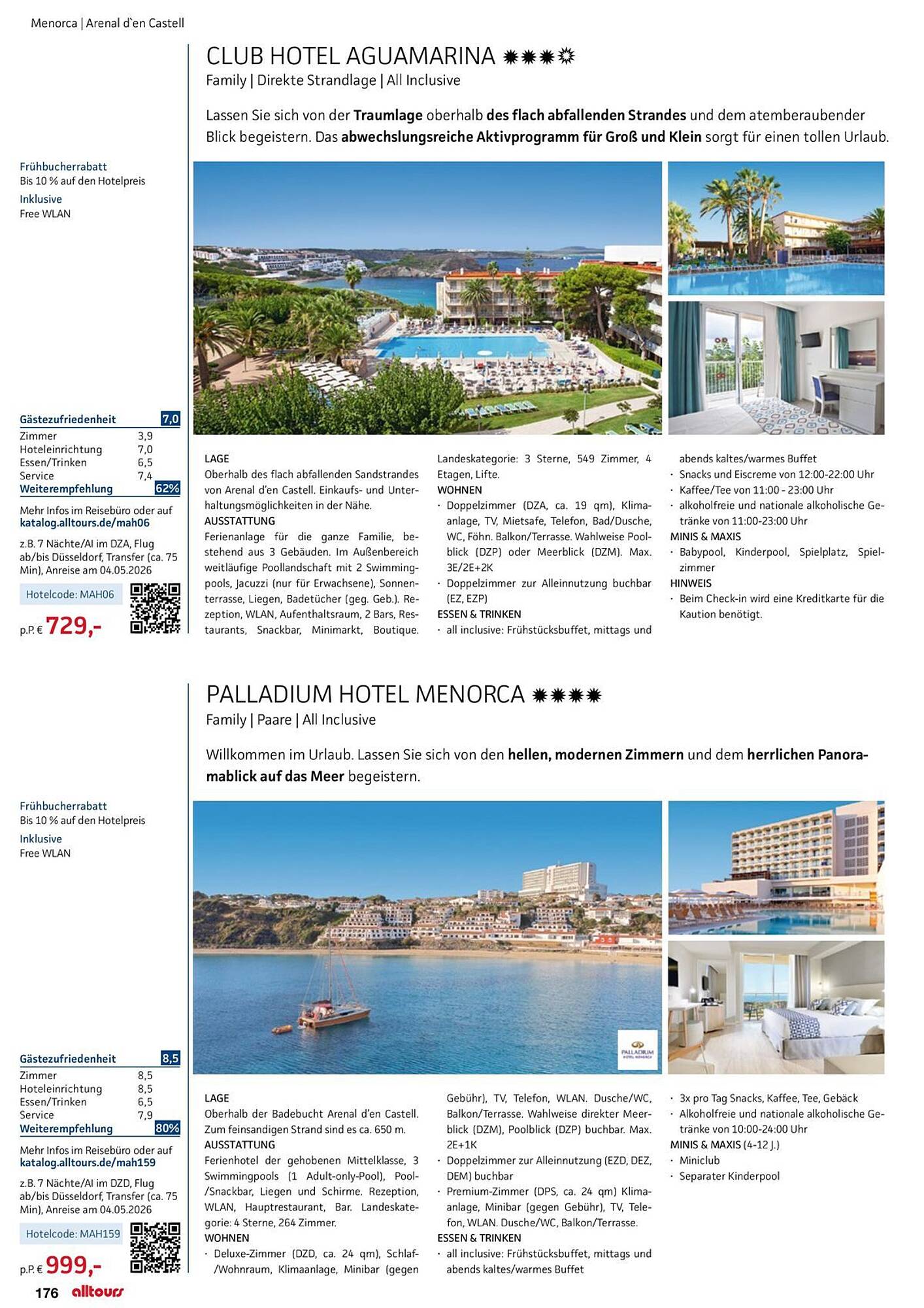alltours Reisecenter Prospekt - Pagina 176