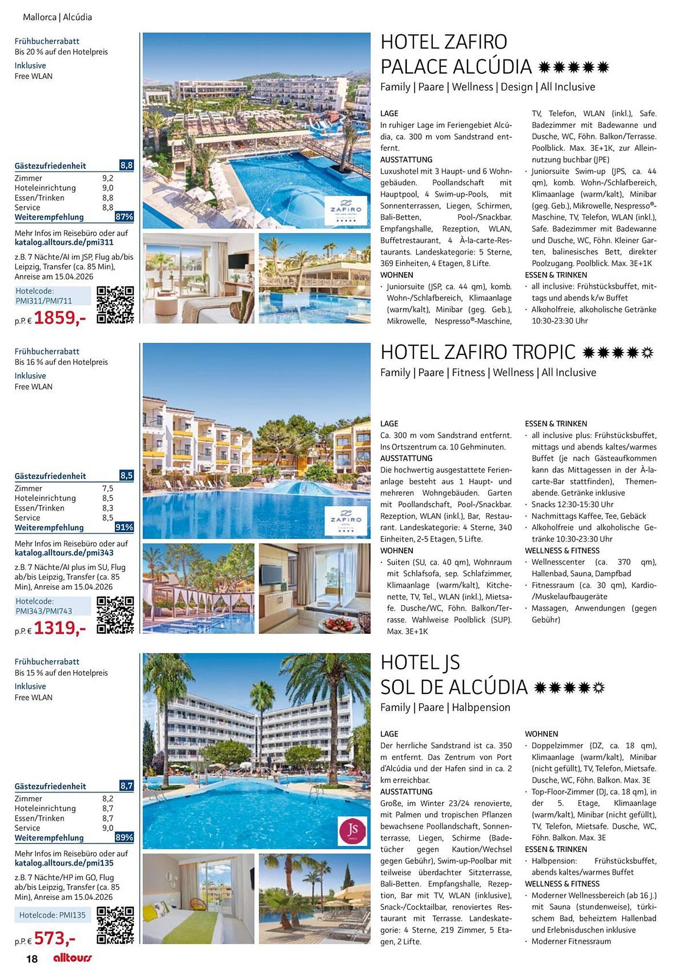 alltours Reisecenter Prospekt - Pagina 18