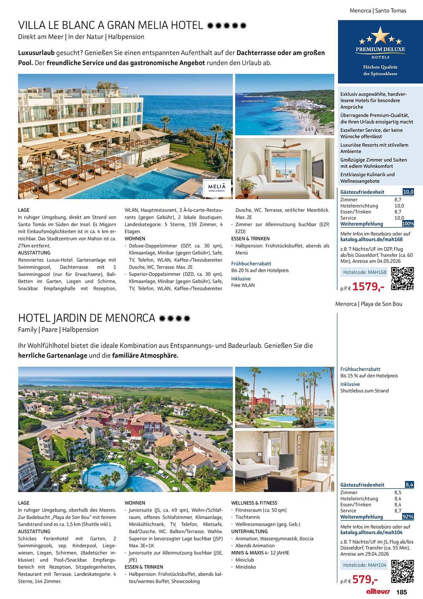 alltours Reisecenter Prospekt - Pagina 185