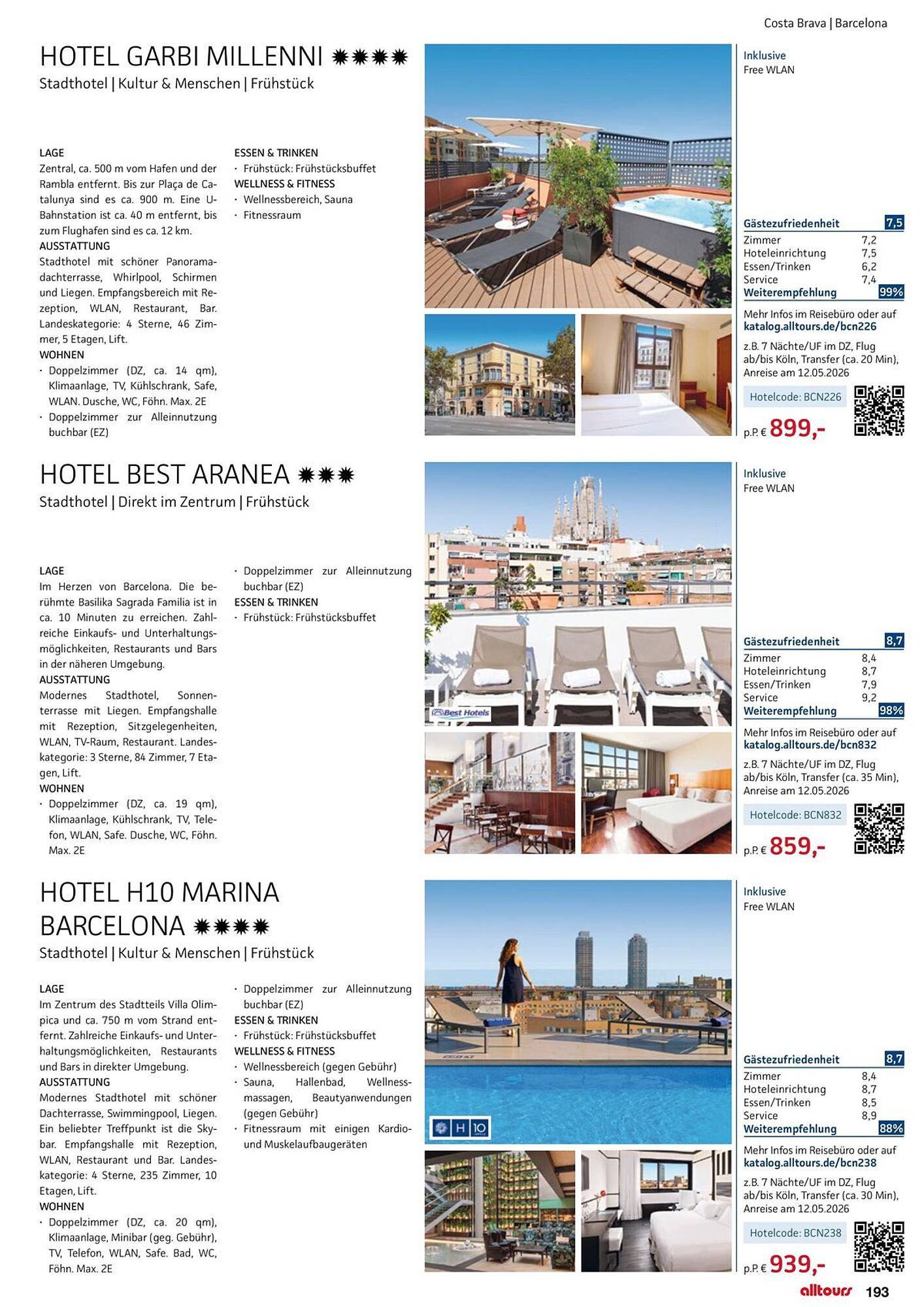 alltours Reisecenter Prospekt - Pagina 193