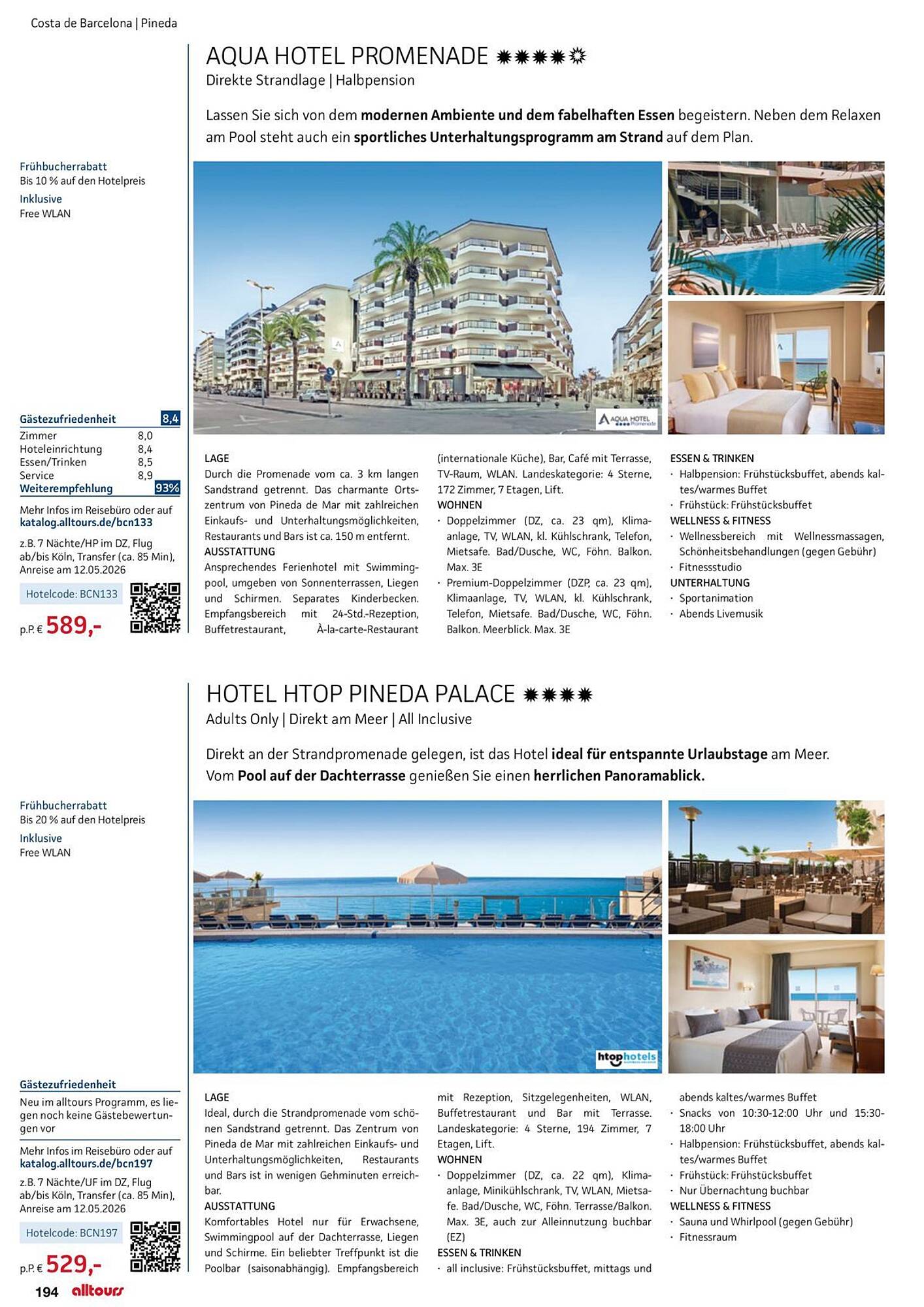 alltours Reisecenter Prospekt - Pagina 194
