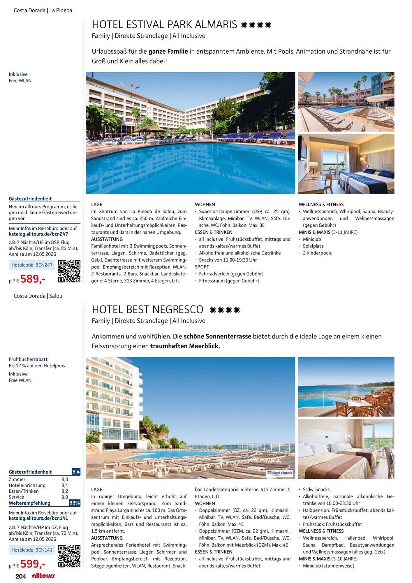 alltours Reisecenter Prospekt - Pagina 204