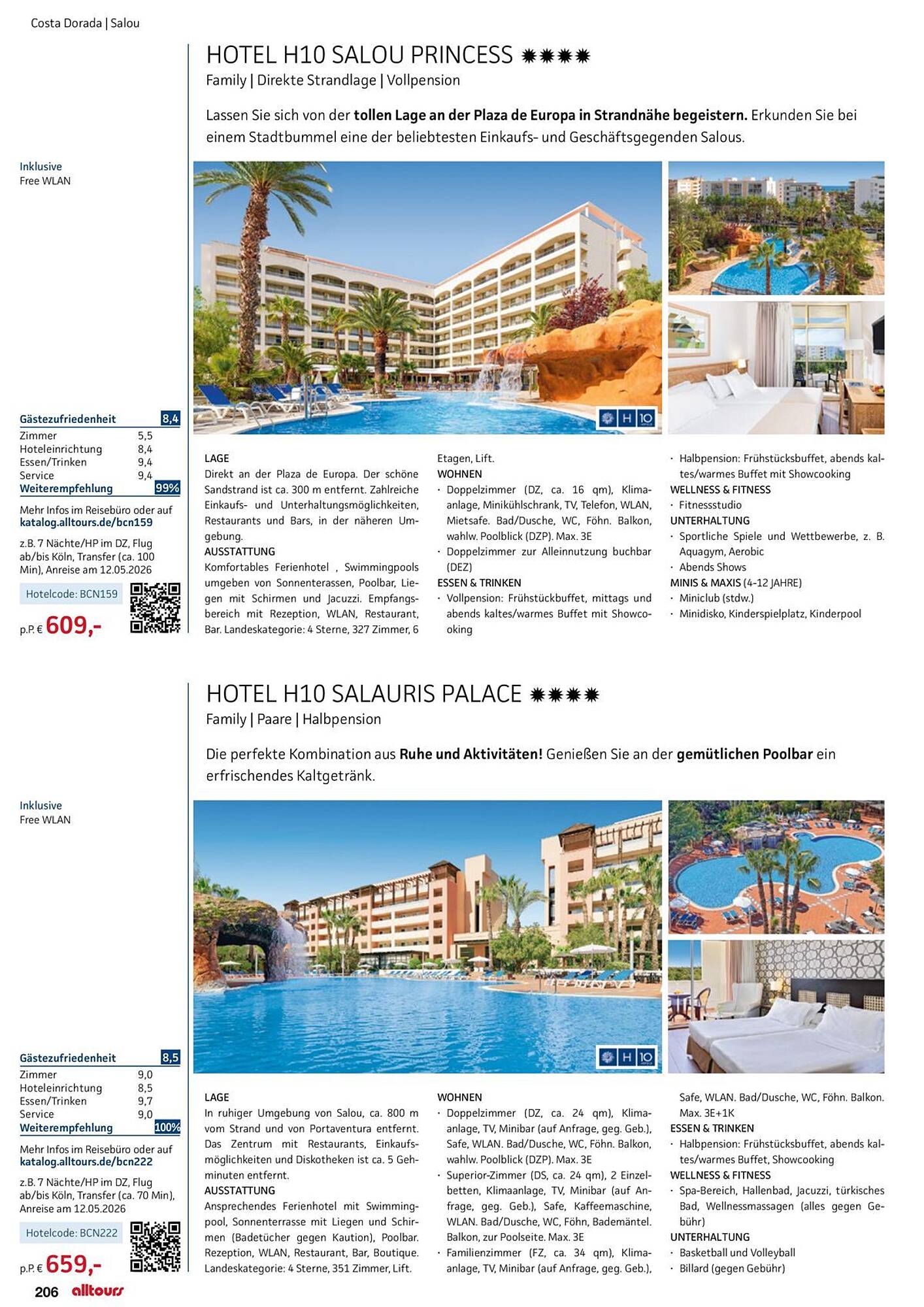 alltours Reisecenter Prospekt - Pagina 206