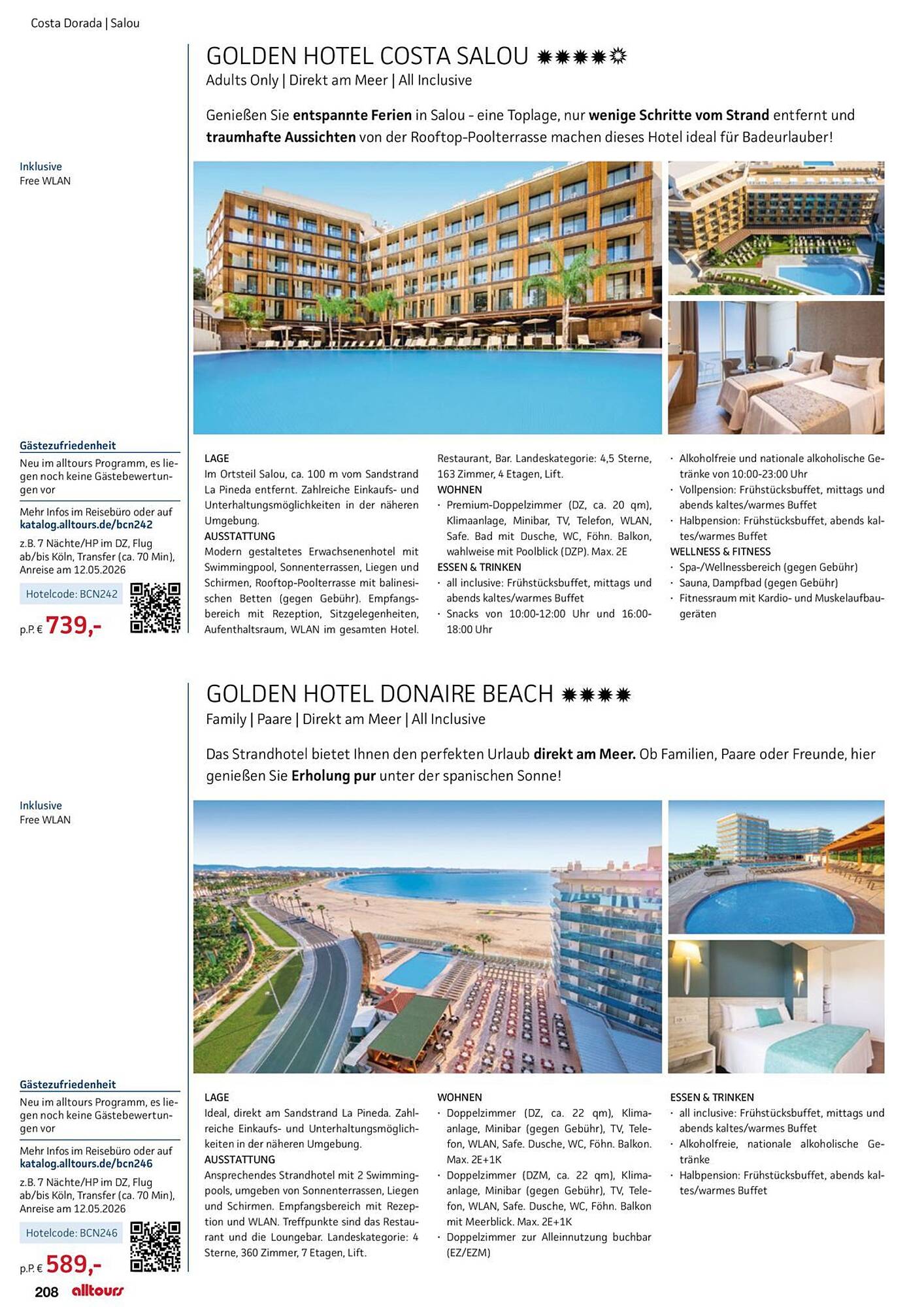 alltours Reisecenter Prospekt - Pagina 208