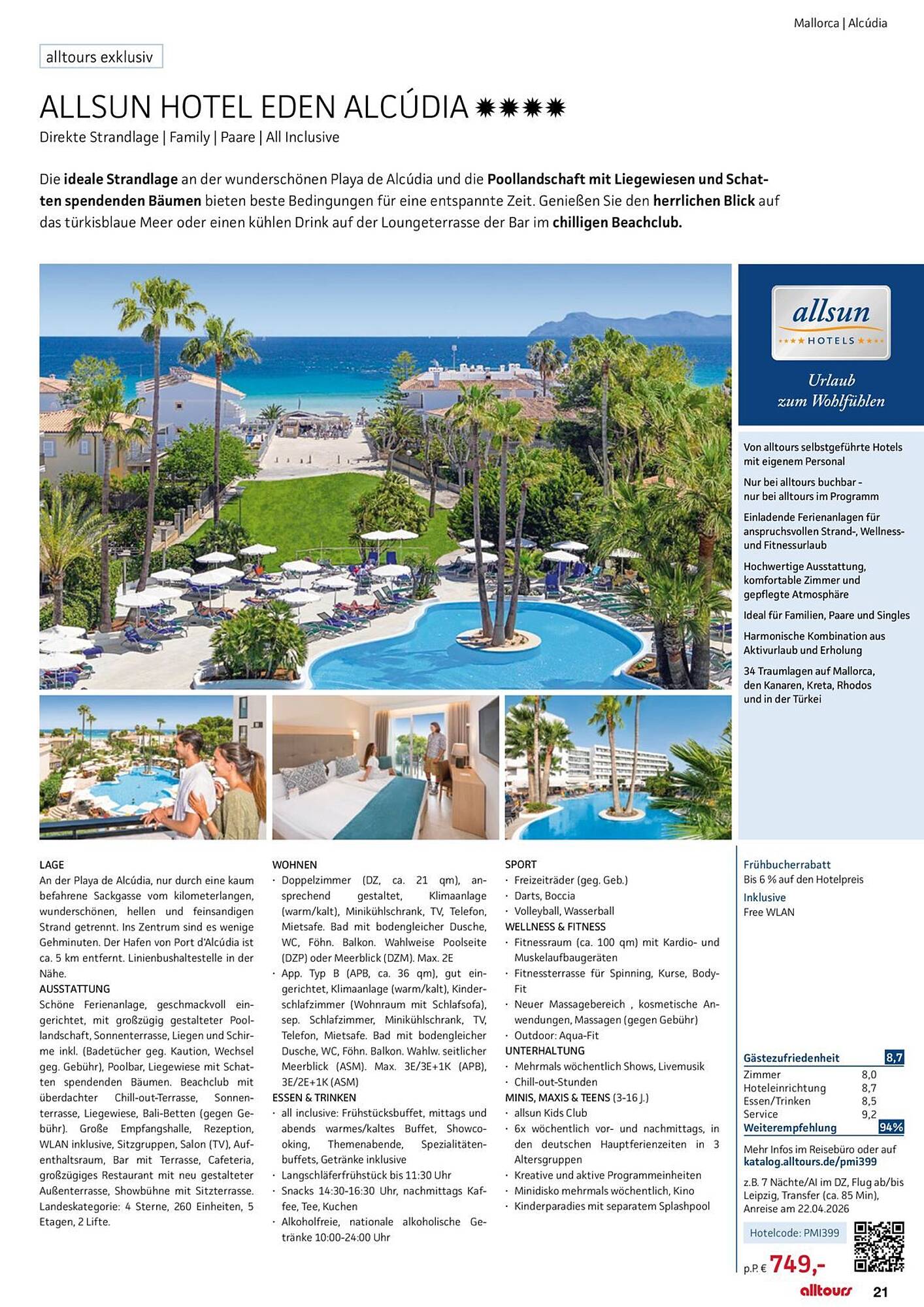 alltours Reisecenter Prospekt - Pagina 21