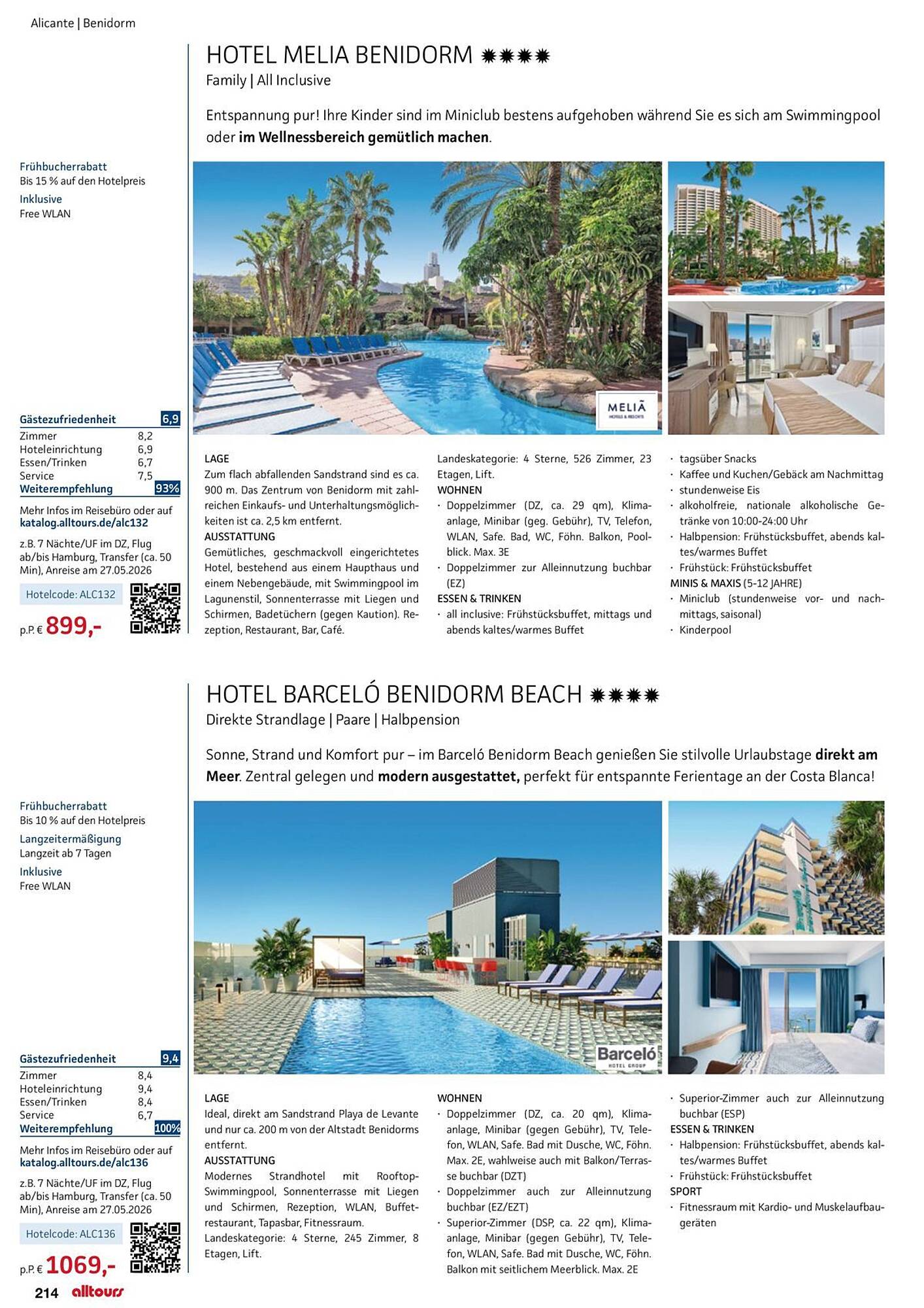 alltours Reisecenter Prospekt - Pagina 214