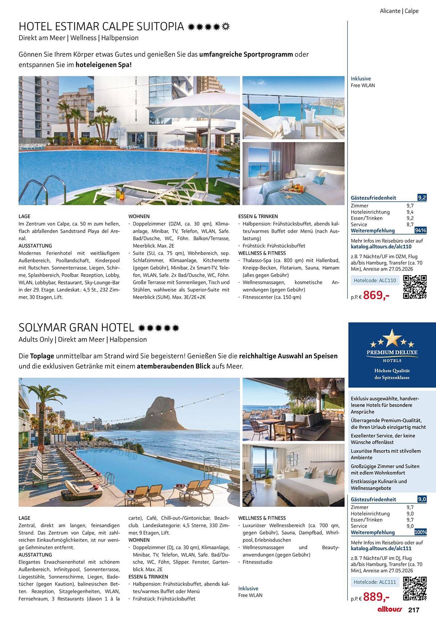 alltours Reisecenter Prospekt - Pagina 217