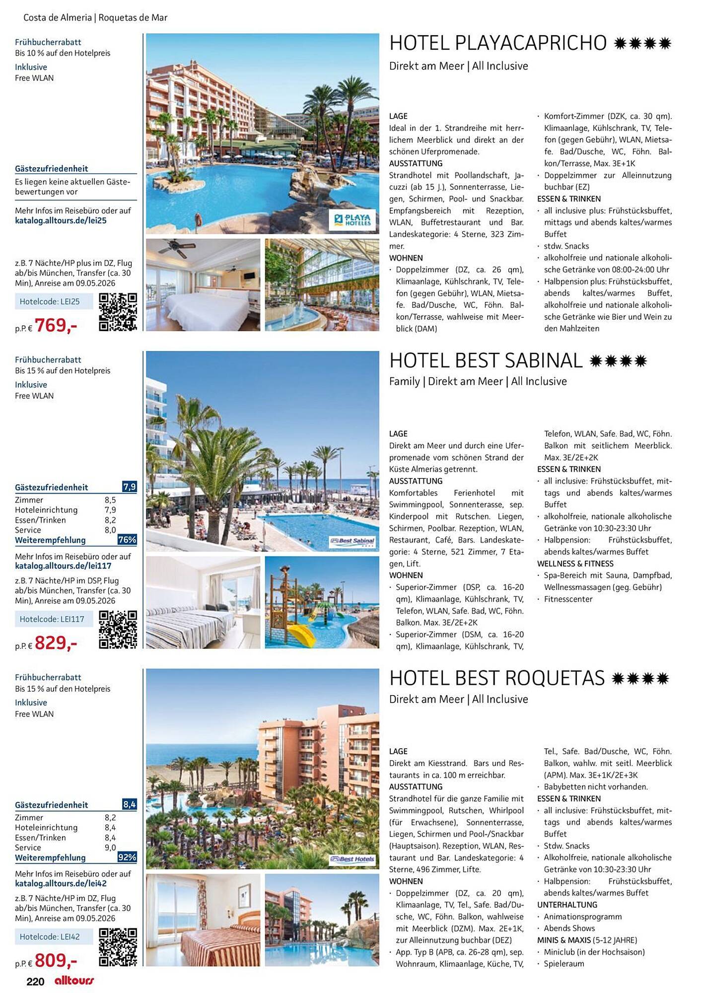 alltours Reisecenter Prospekt - Pagina 220