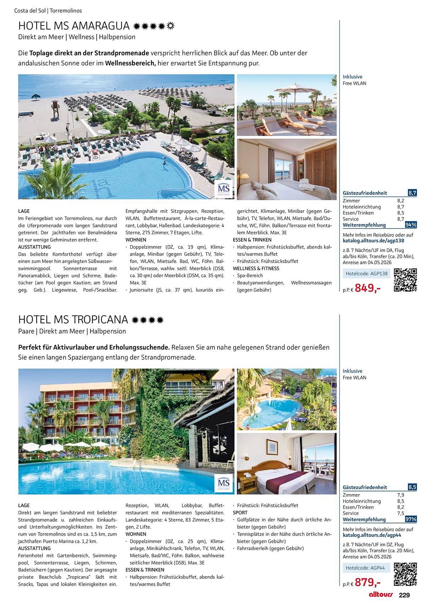 alltours Reisecenter Prospekt - Pagina 229