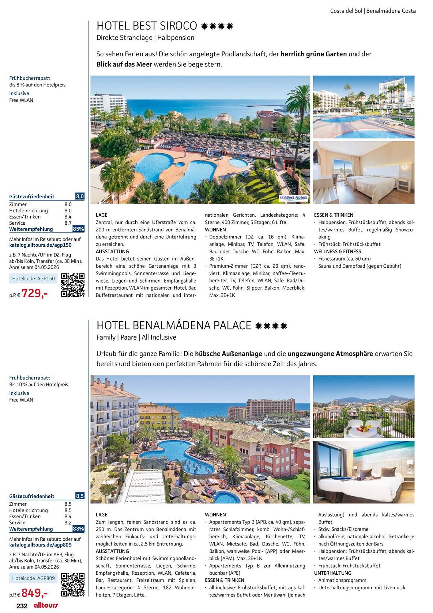 alltours Reisecenter Prospekt - Pagina 232