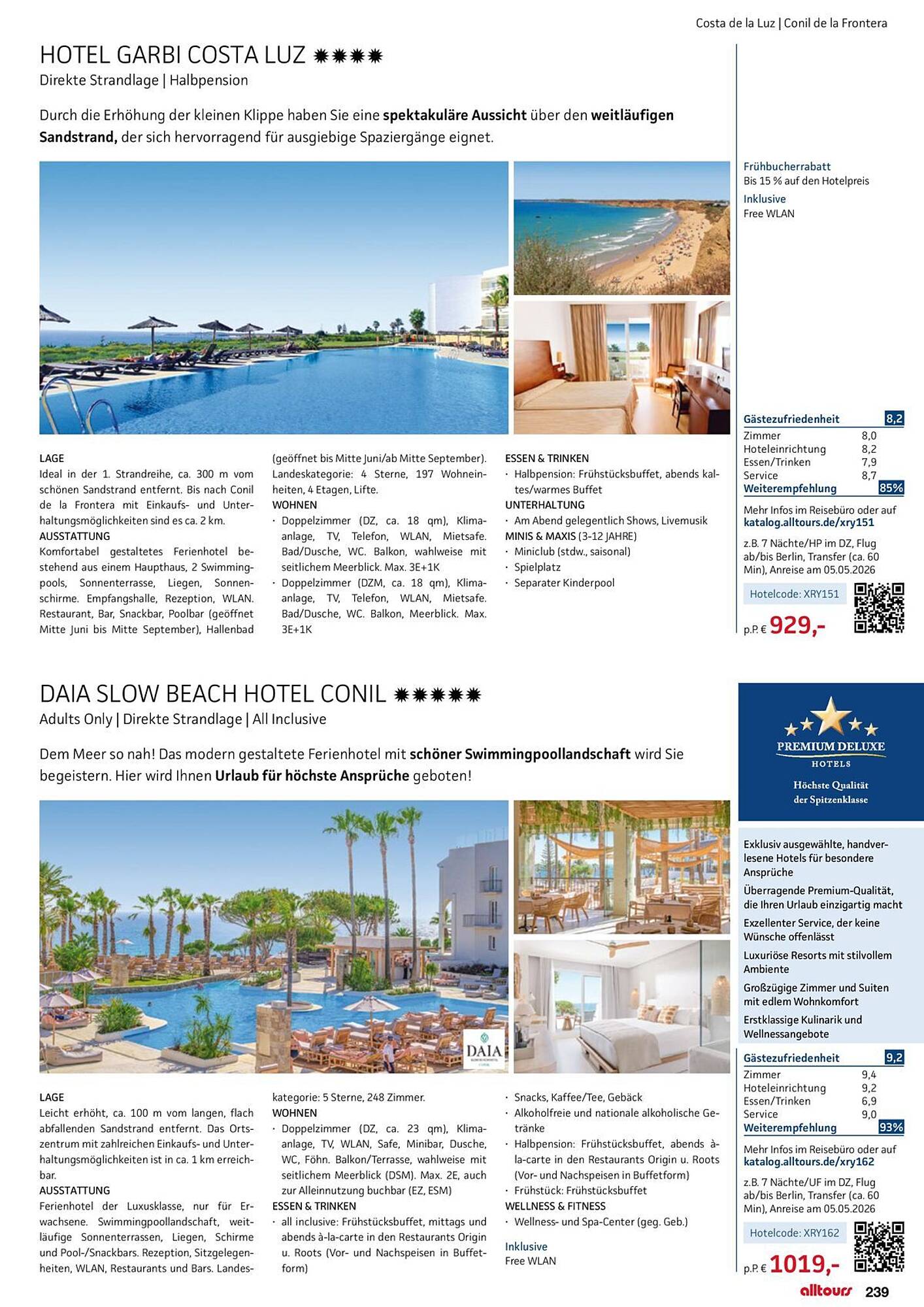alltours Reisecenter Prospekt - Pagina 239