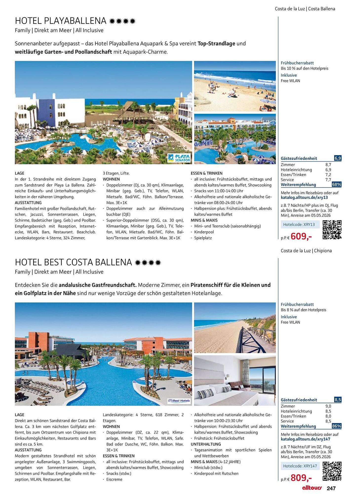 alltours Reisecenter Prospekt - Pagina 247