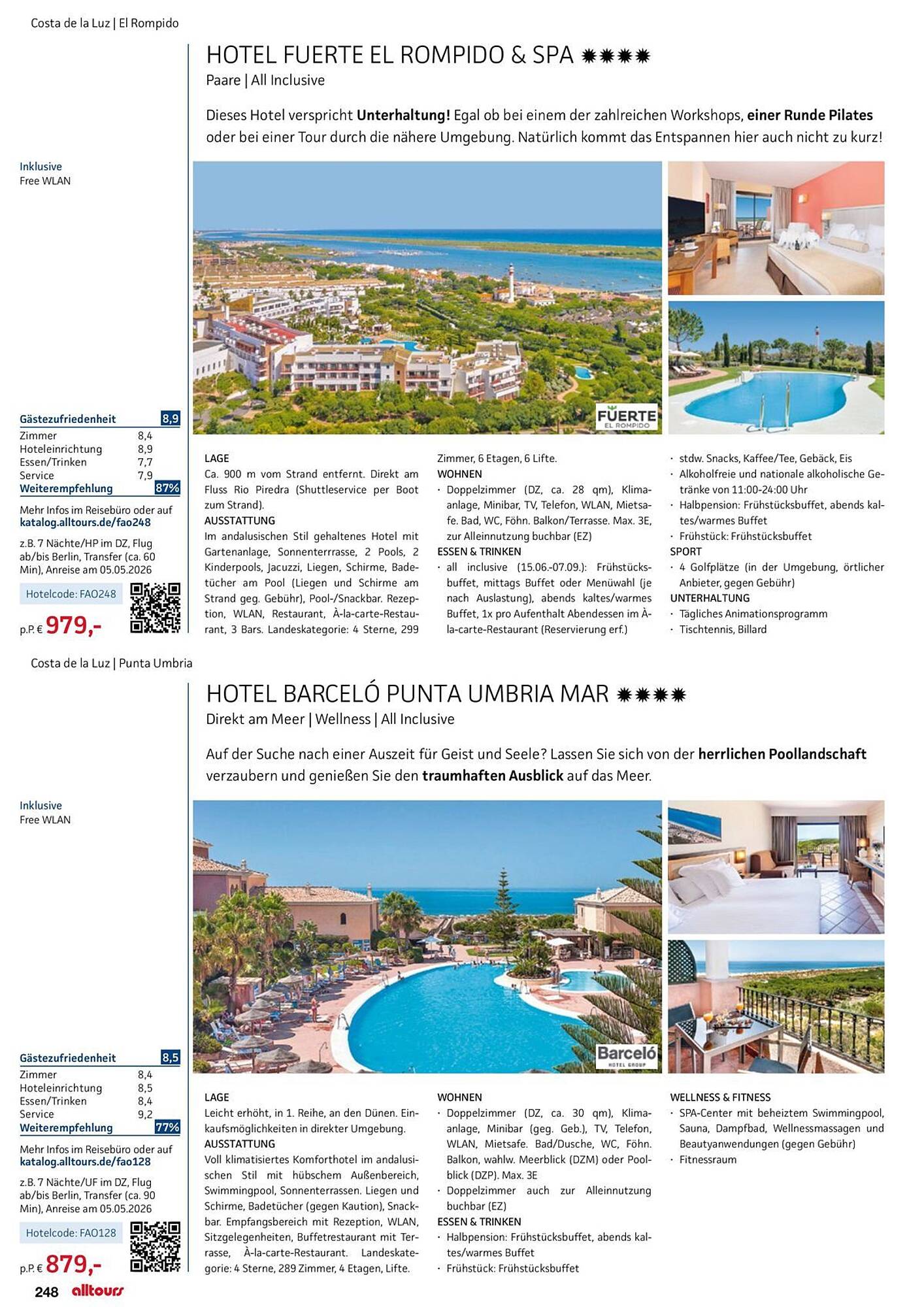 alltours Reisecenter Prospekt - Pagina 248