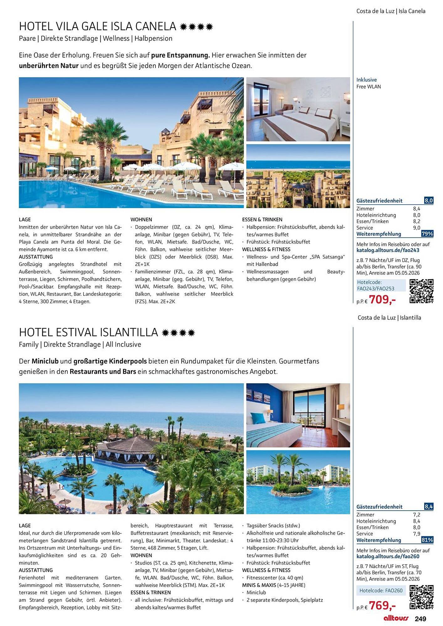alltours Reisecenter Prospekt - Pagina 249