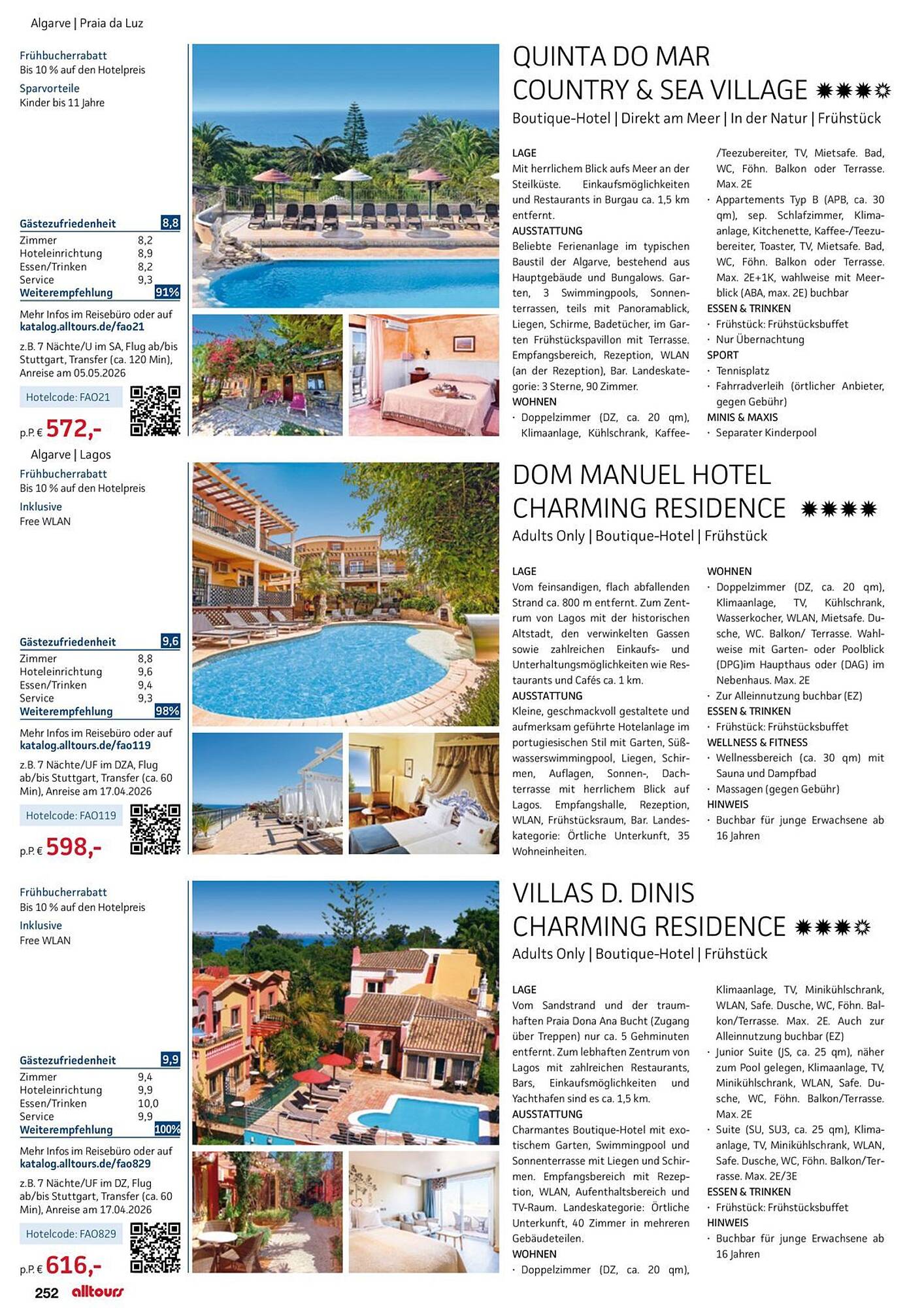 alltours Reisecenter Prospekt - Pagina 252