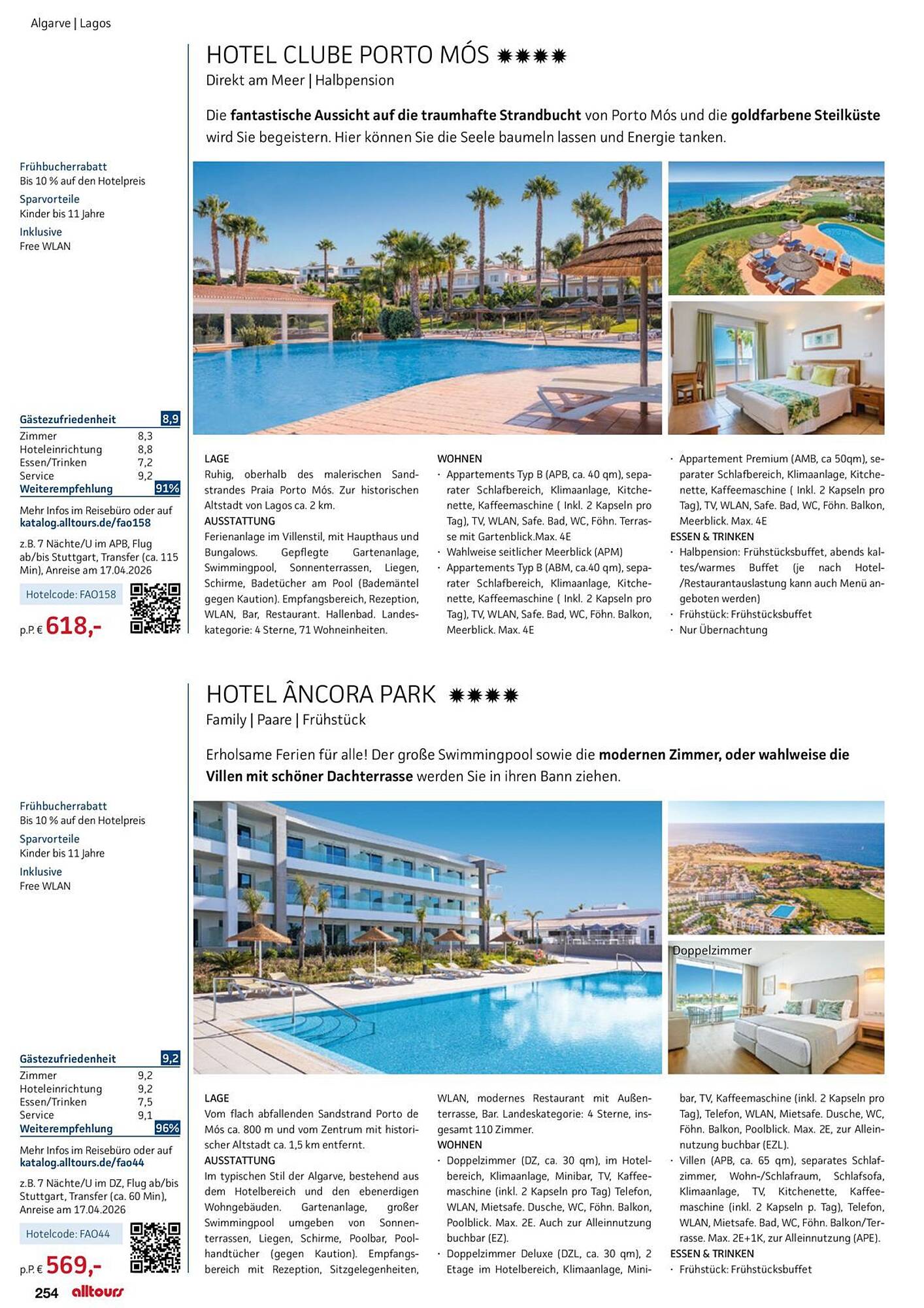 alltours Reisecenter Prospekt - Pagina 254