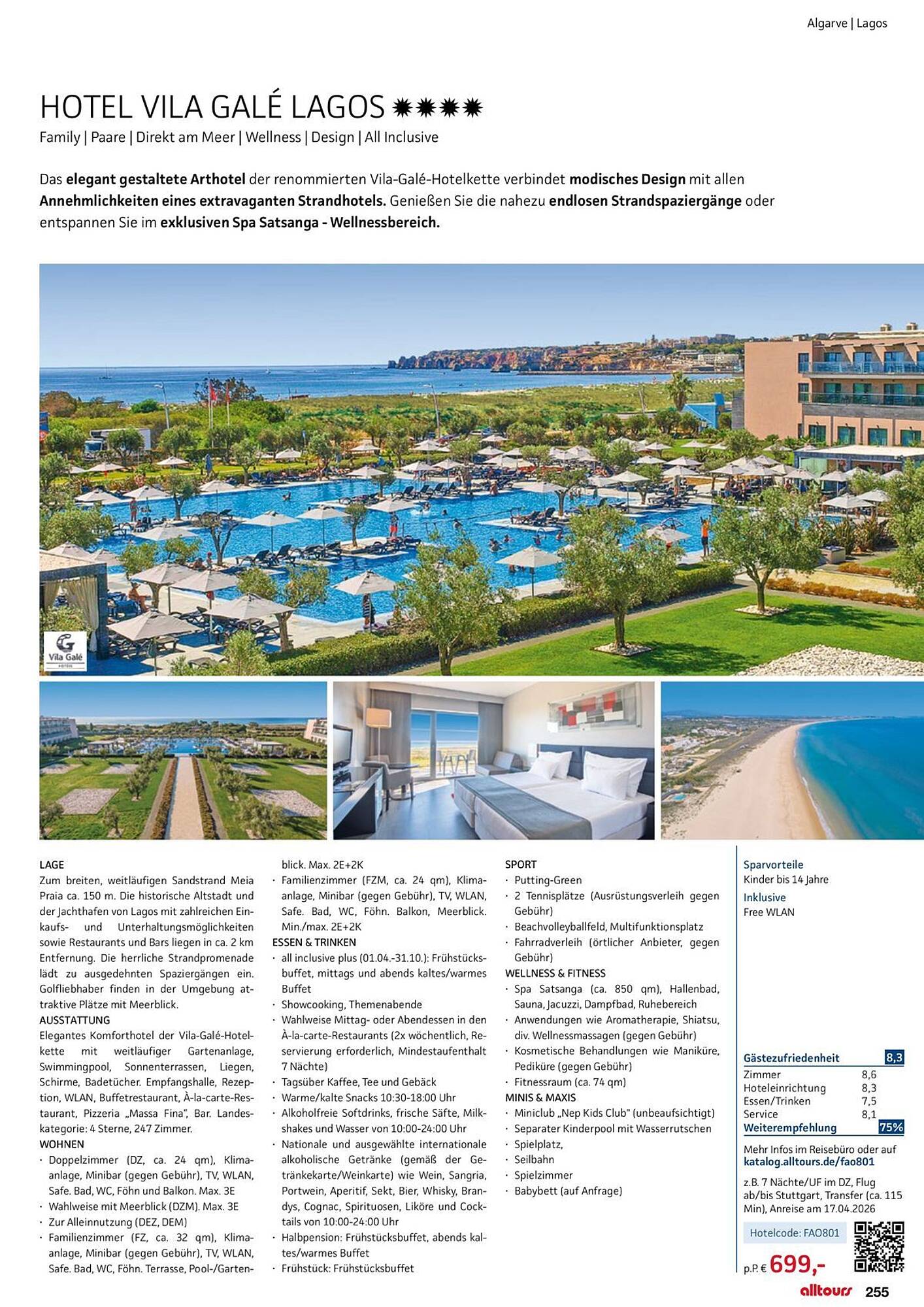 alltours Reisecenter Prospekt - Pagina 255