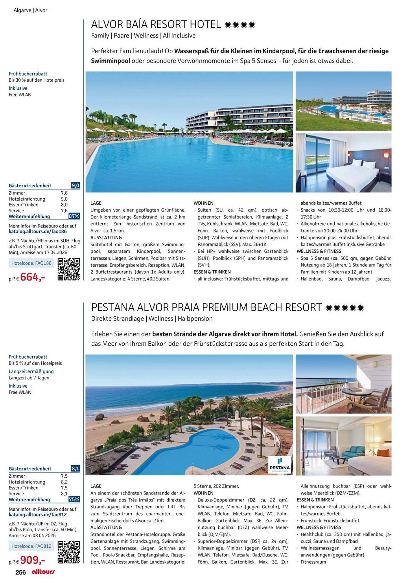 alltours Reisecenter Prospekt - Pagina 256